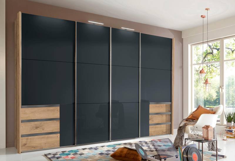 Wimex Schwebetürenschrank »Level by fresh to go«, mit Glastüren und Synchronöffnung von Wimex