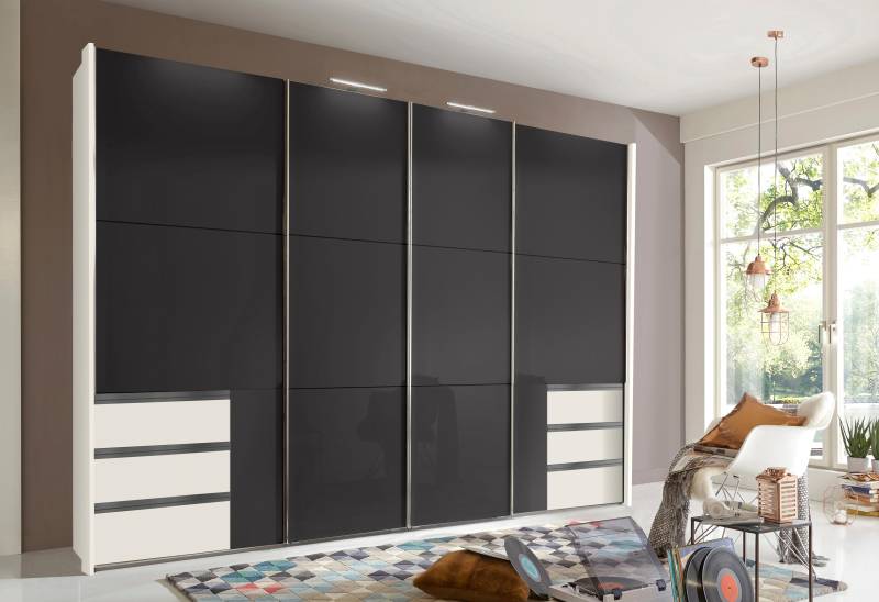 Wimex Schwebetürenschrank »Level by fresh to go«, mit Glastüren und Synchronöffnung von Wimex