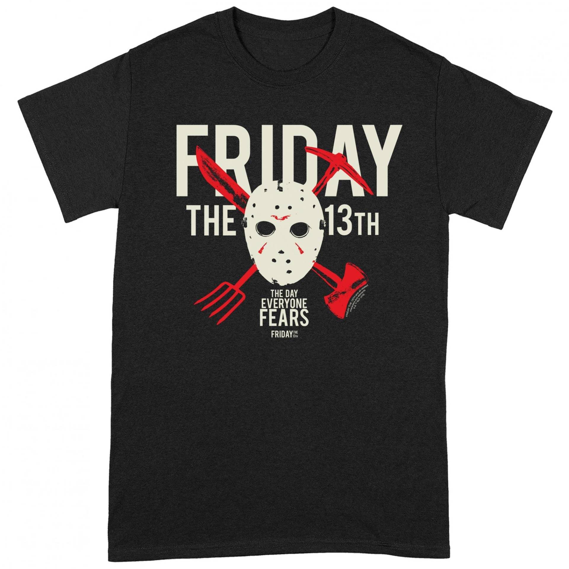 Day Of Fear Tshirt Herren Multicolor L von Friday The 13th