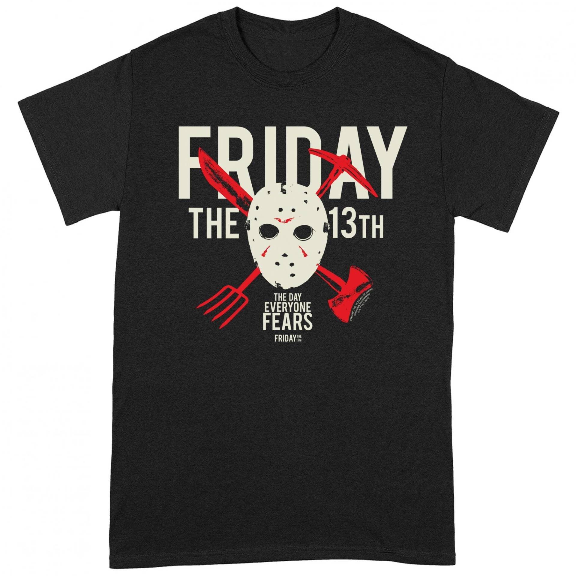 Day Of Fear Tshirt Herren Multicolor XL von Friday The 13th
