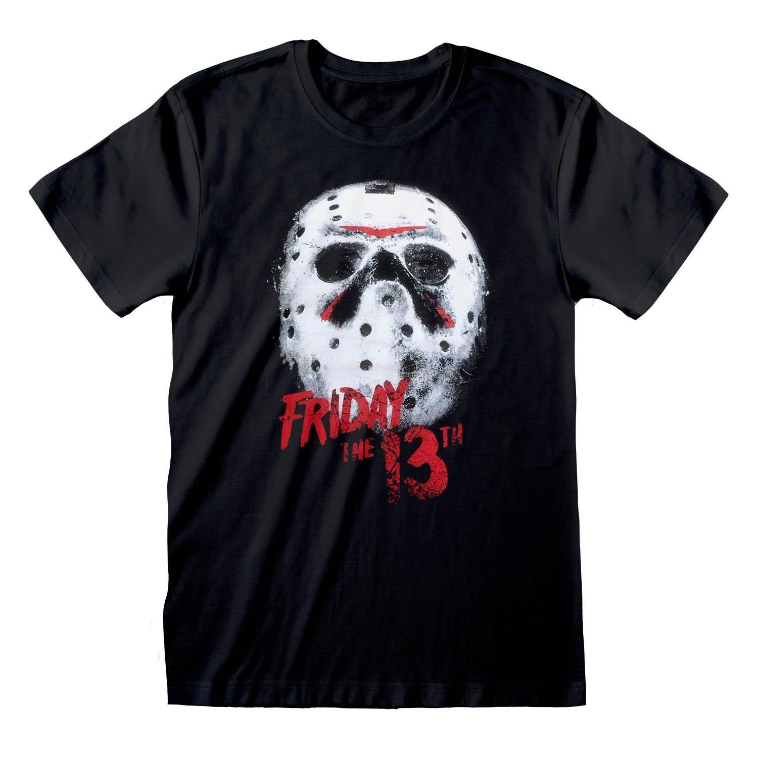 T-shirt Damen Schwarz XXL von Friday The 13th