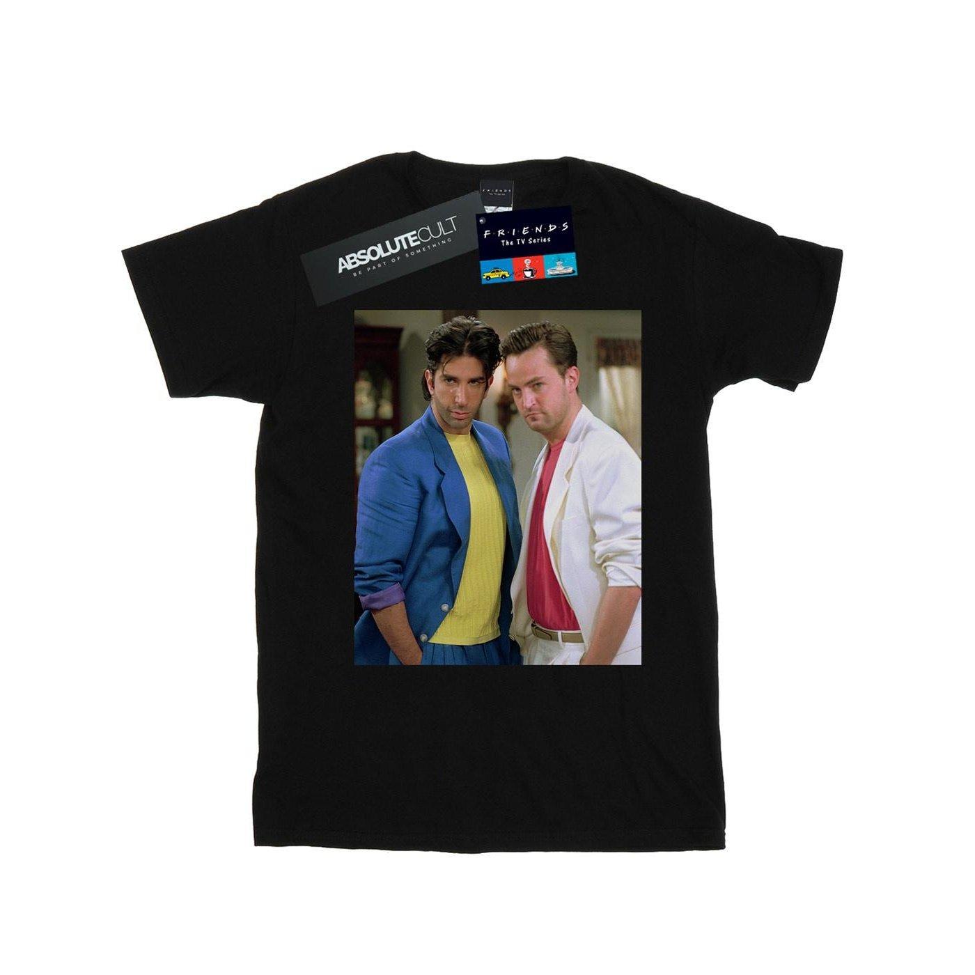 80's Ross And Chandler Tshirt Herren Schwarz M von Friends