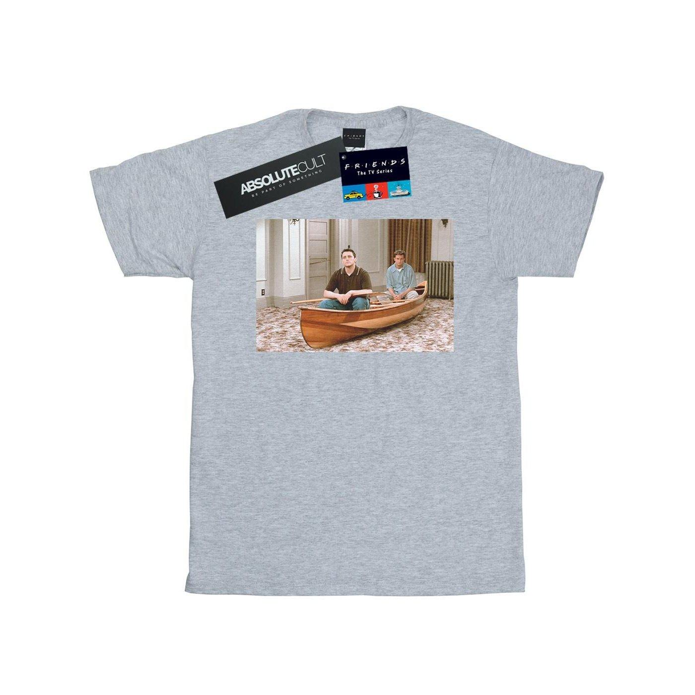 Boat Photo Tshirt Damen Grau XL von Friends