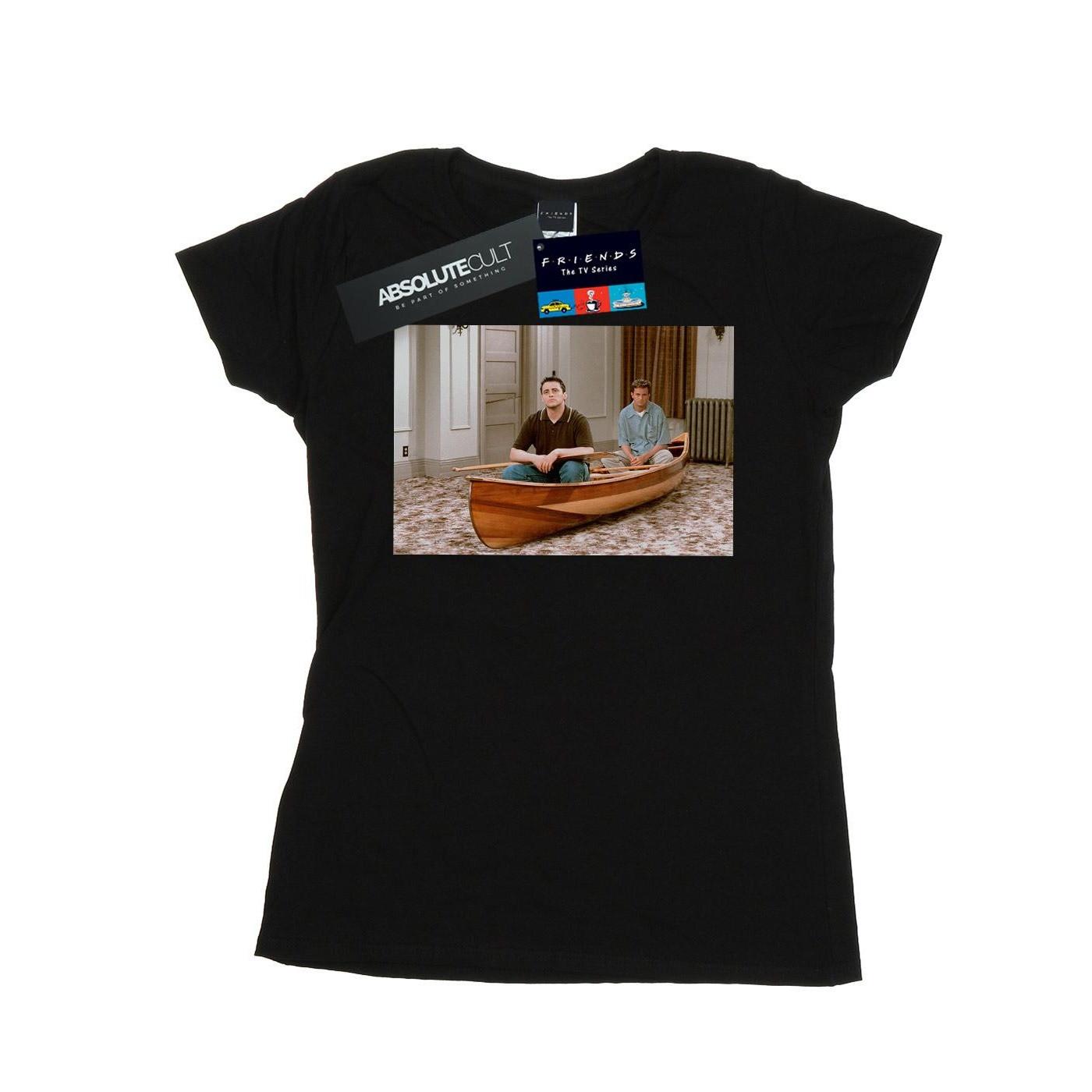 Boat Photo Tshirt Damen Schwarz XXL von Friends