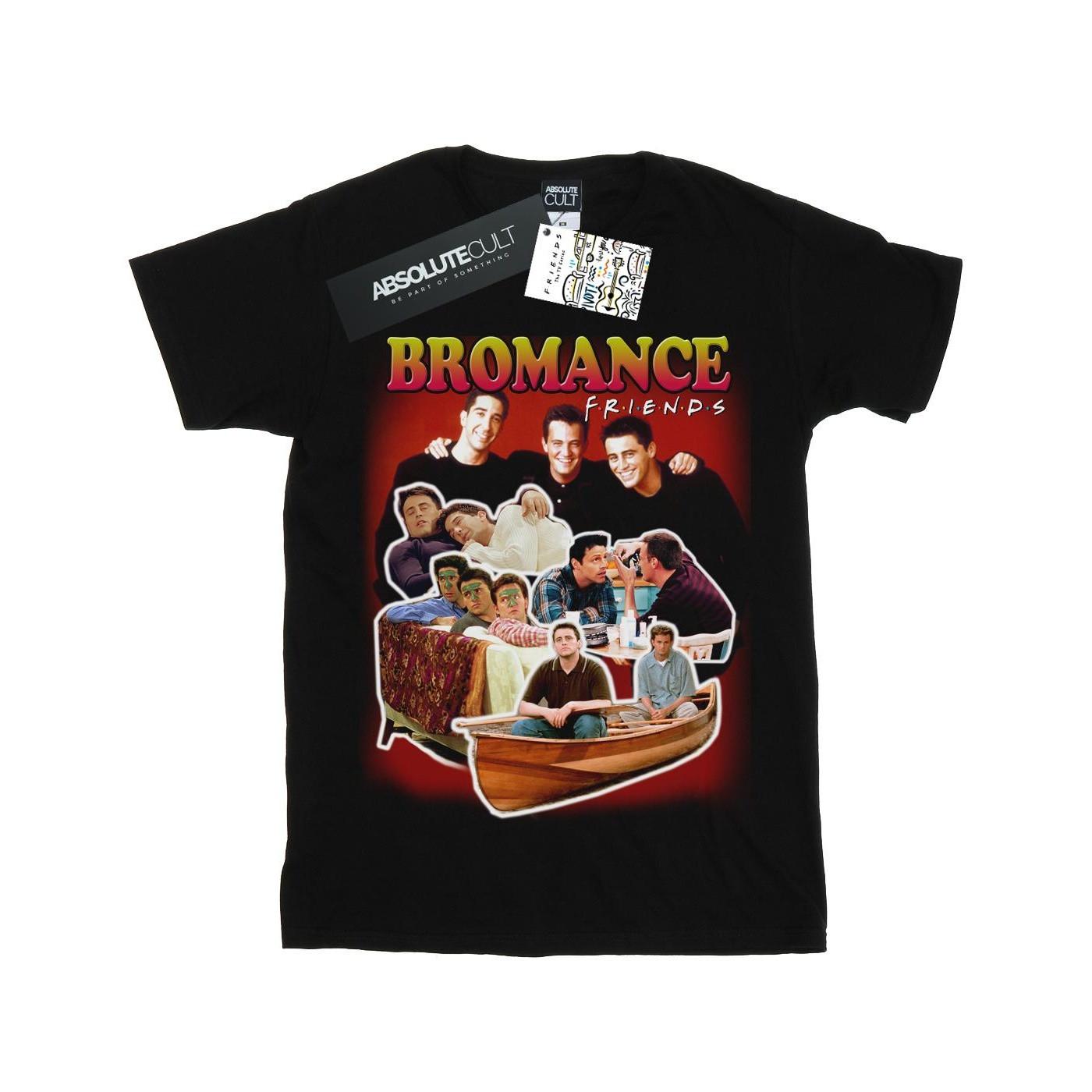 Bromance Homage Tshirt Mädchen Schwarz 140/146 von Friends