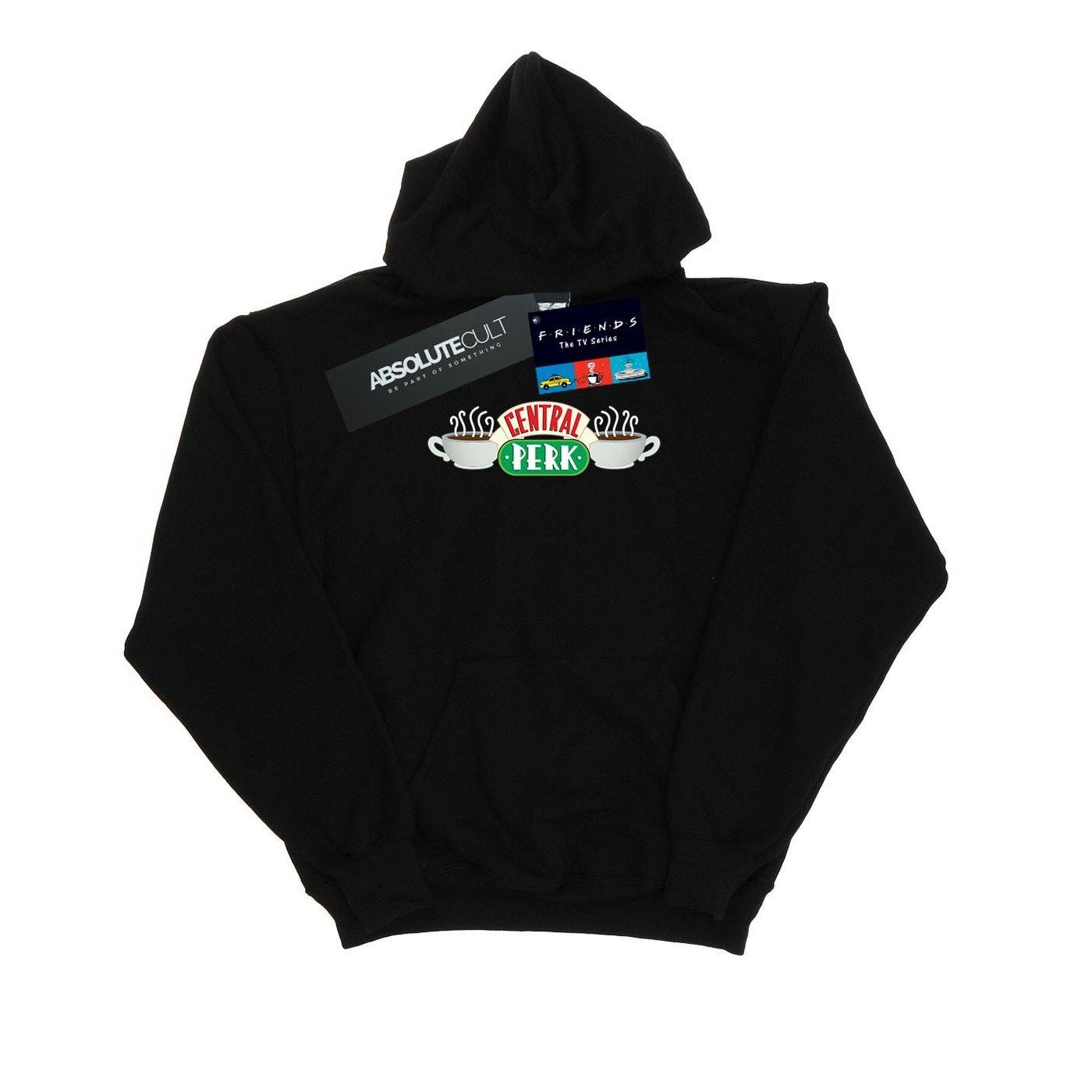 Central Perk Kapuzenpullover Damen Schwarz S von Friends