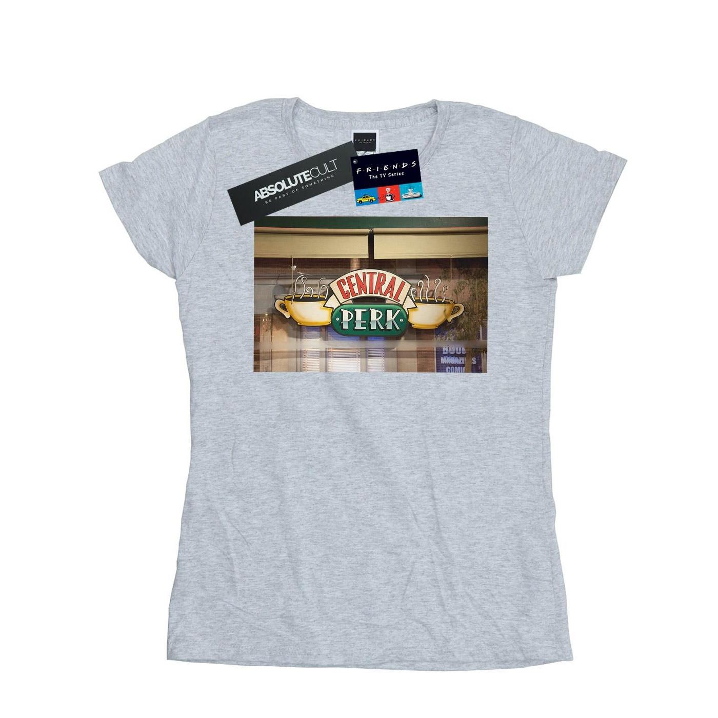 Central Perk Photo Tshirt Damen Grau XXL von Friends