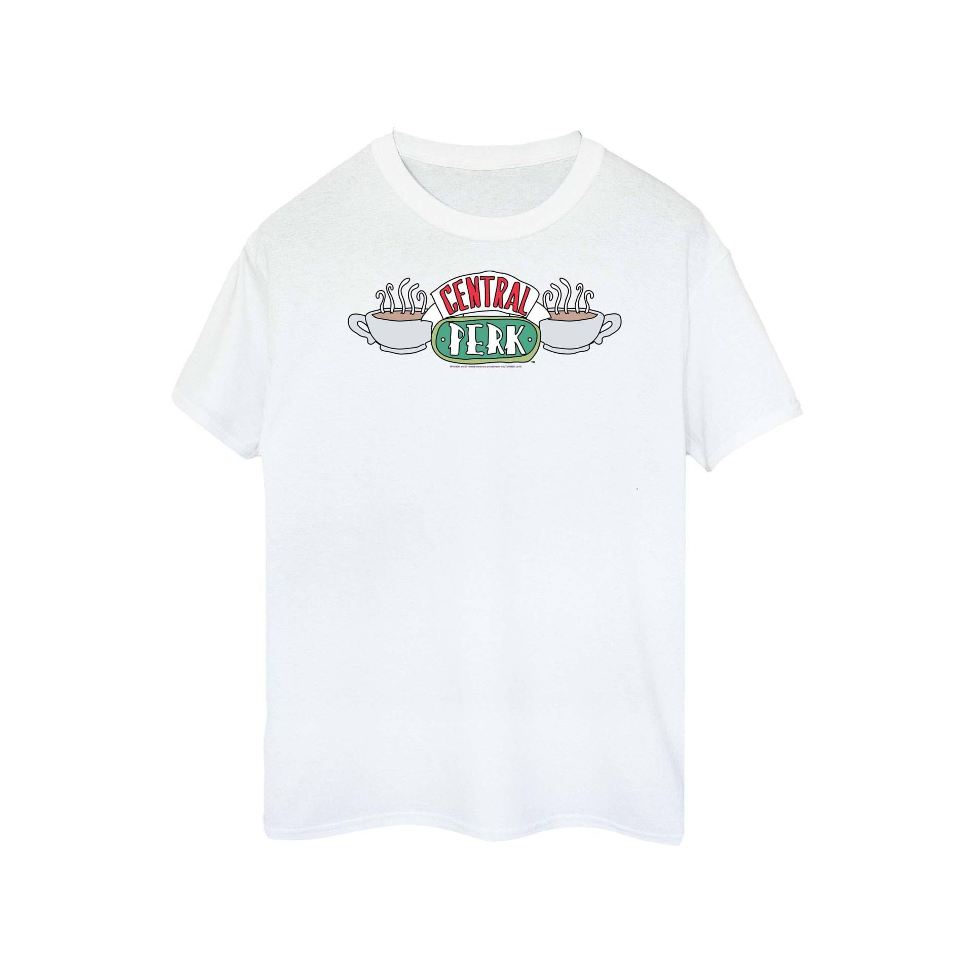 Central Perk Sketch Tshirt Damen Weiss 3XL von Friends