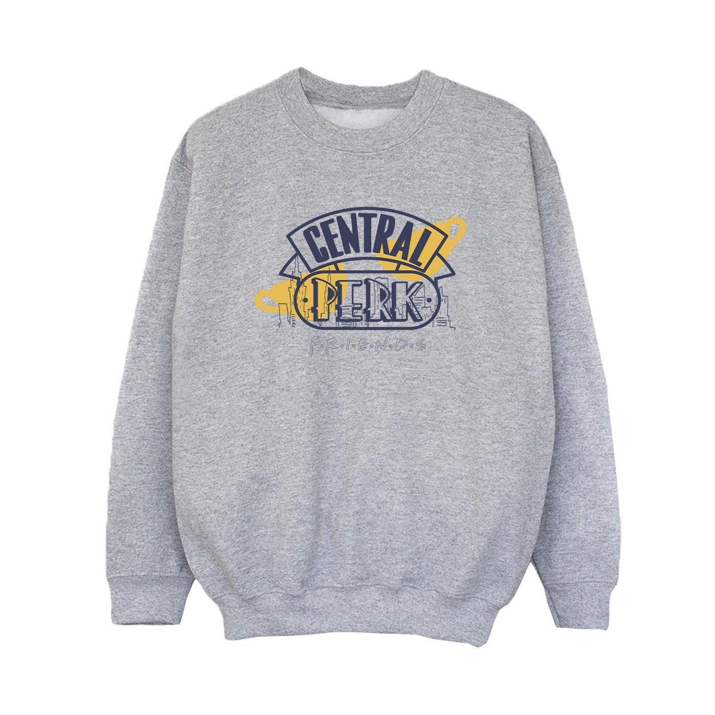 Central Perk Sweatshirt Jungen Grau 116 von Friends