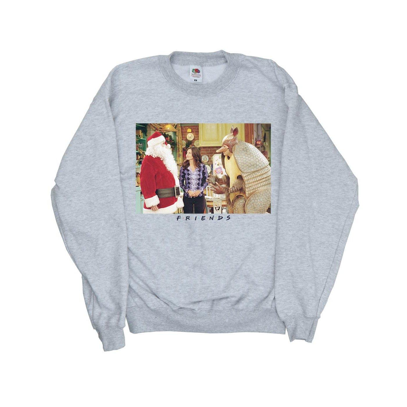 Christmas Armadillo Sweatshirt Mädchen Grau 128 von Friends