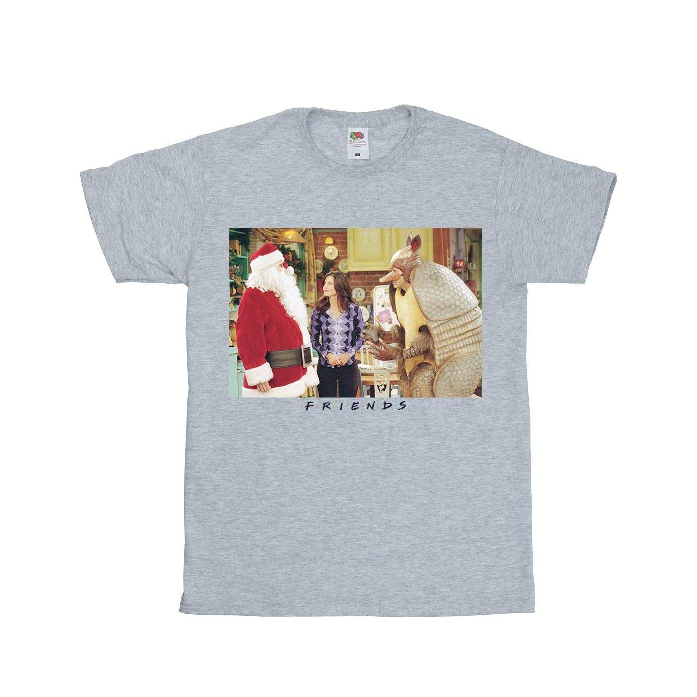 Christmas Armadillo Tshirt Jungen Grau 104 von Friends