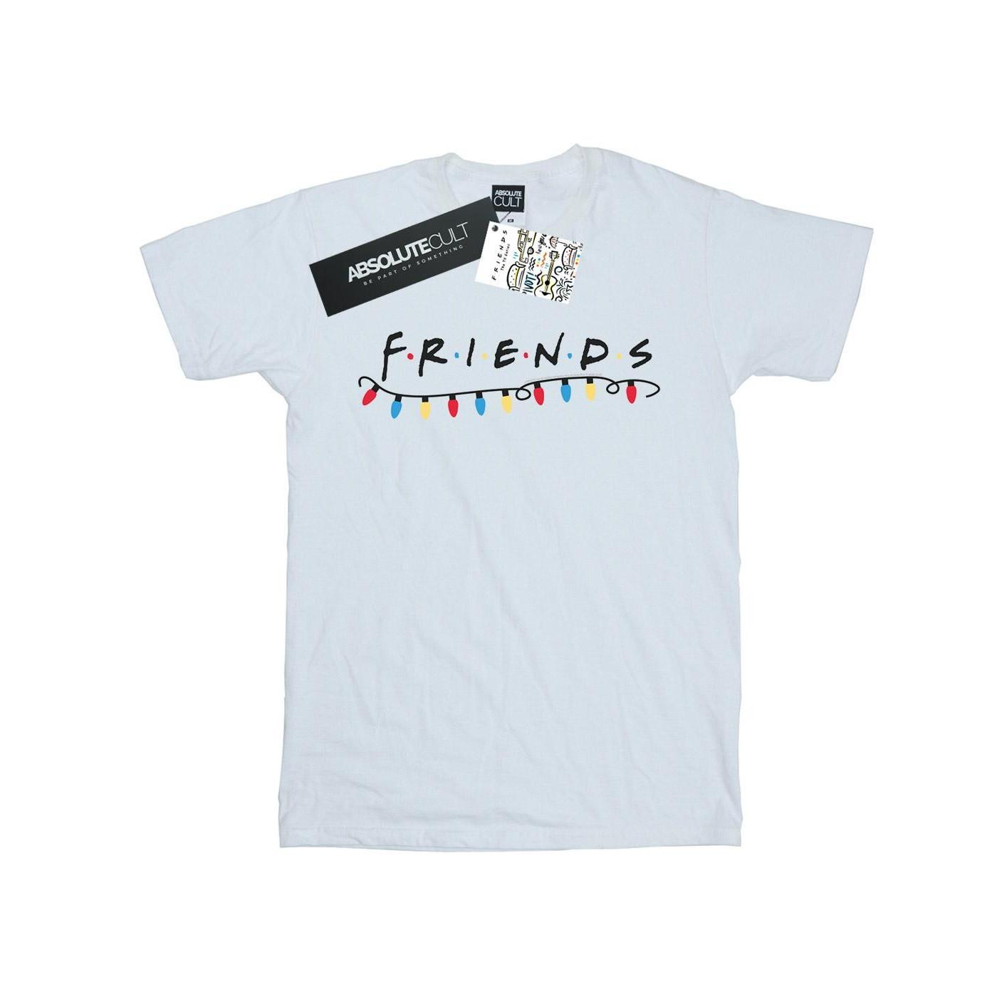 Christmas Lights Tshirt Jungen Weiss 152-158 von Friends