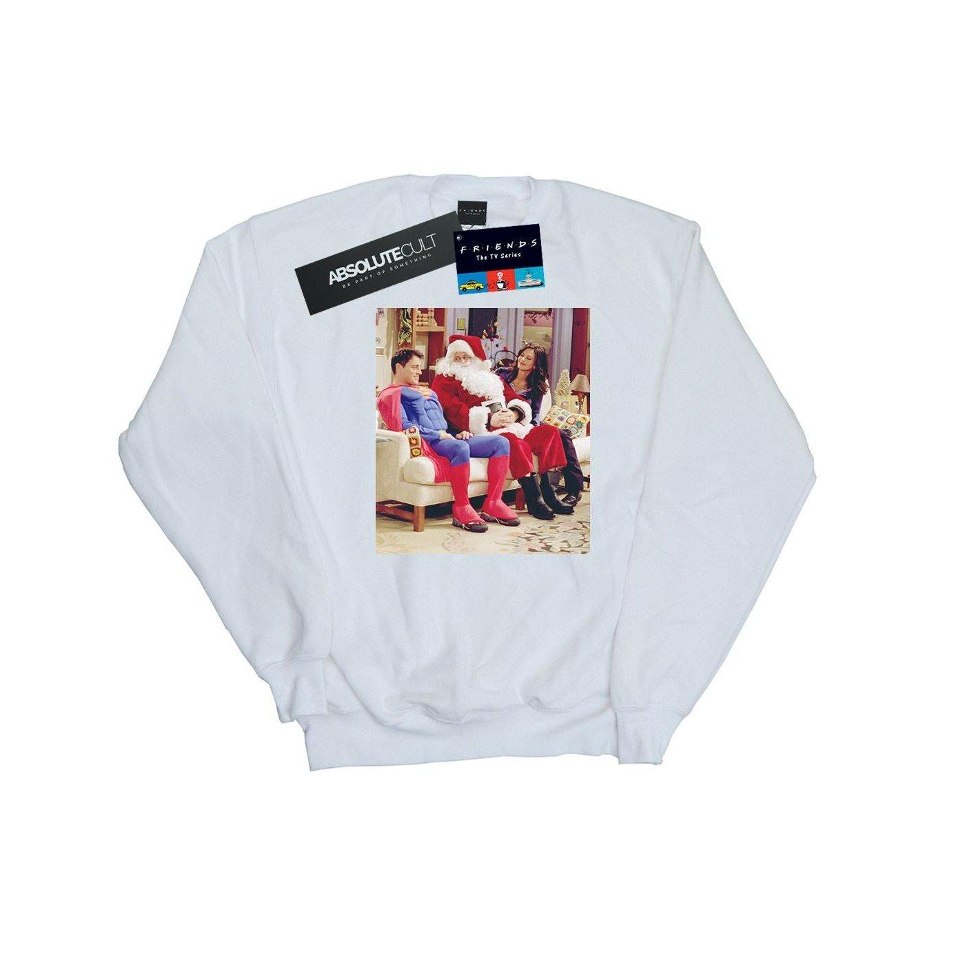 Couch Santa Sweatshirt Jungen Weiss 152-158 von Friends