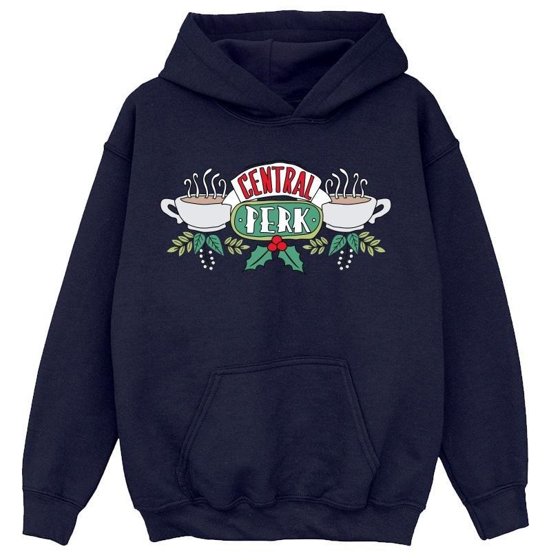 Festive Central Perk Kapuzenpullover Mädchen Marine 128 von Friends