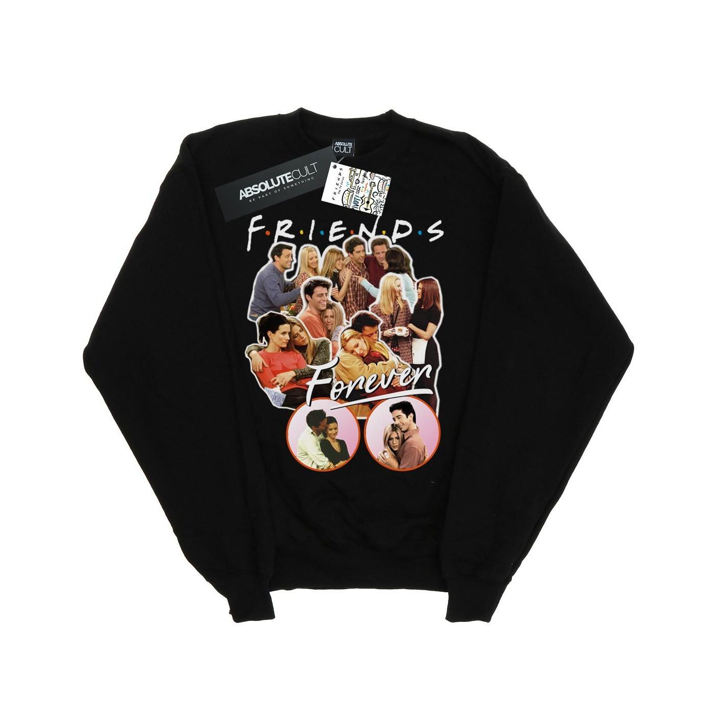 Forever Collage Sweatshirt Damen Schwarz S von Friends