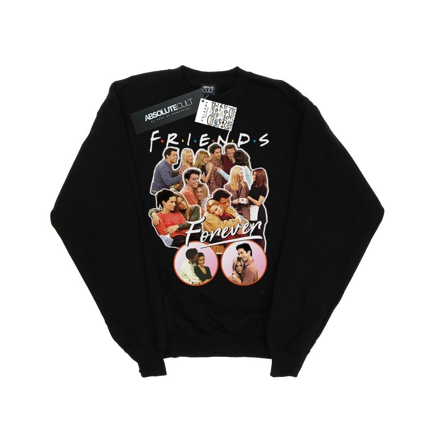 Forever Collage Sweatshirt Herren Schwarz 3XL von Friends