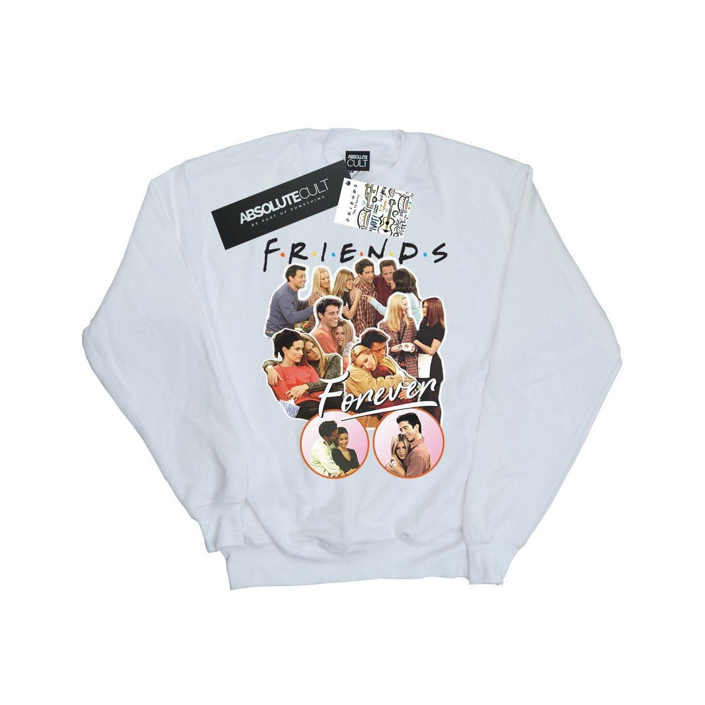 Forever Collage Sweatshirt Jungen Weiss 128 von Friends