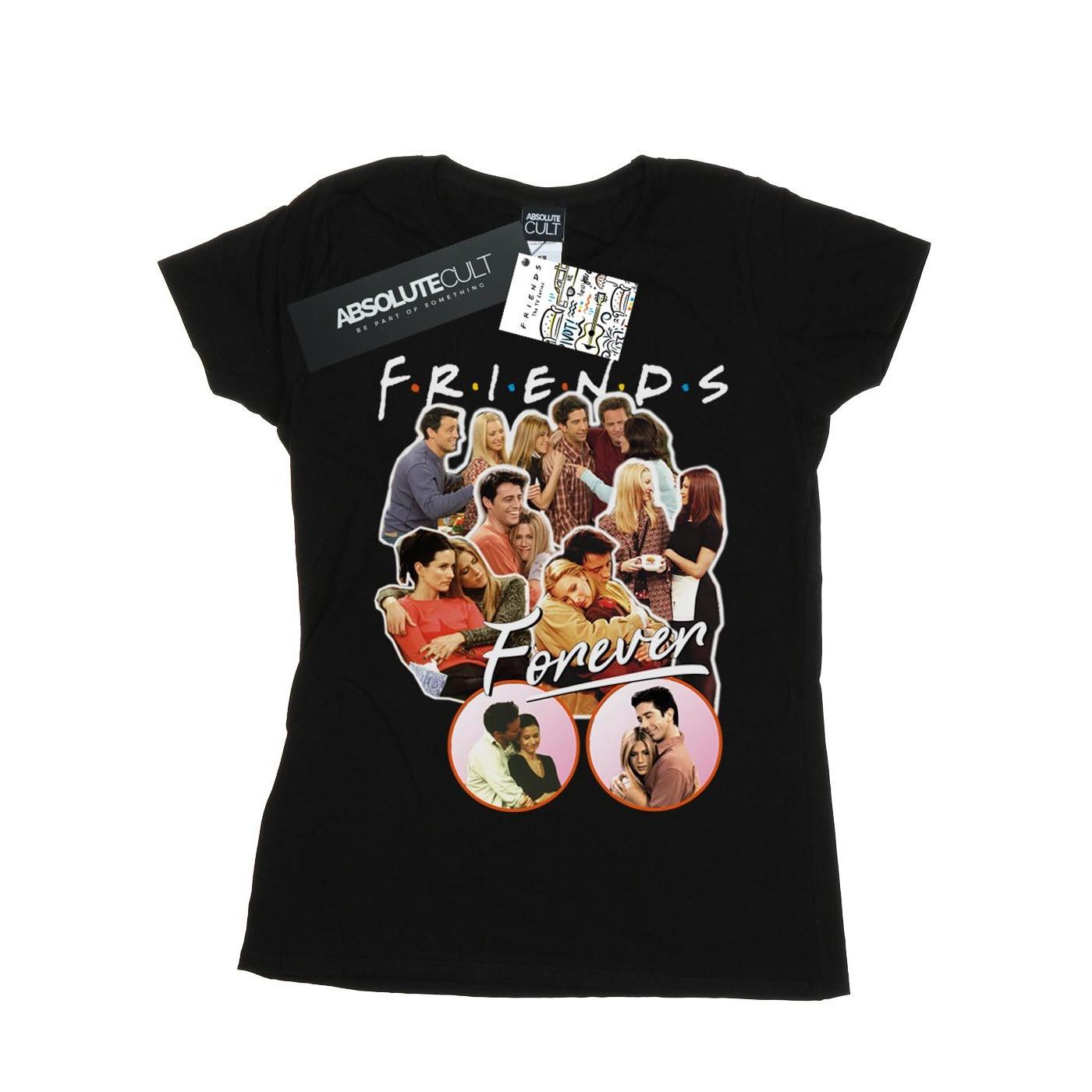 Forever Collage Tshirt Damen Schwarz M von Friends