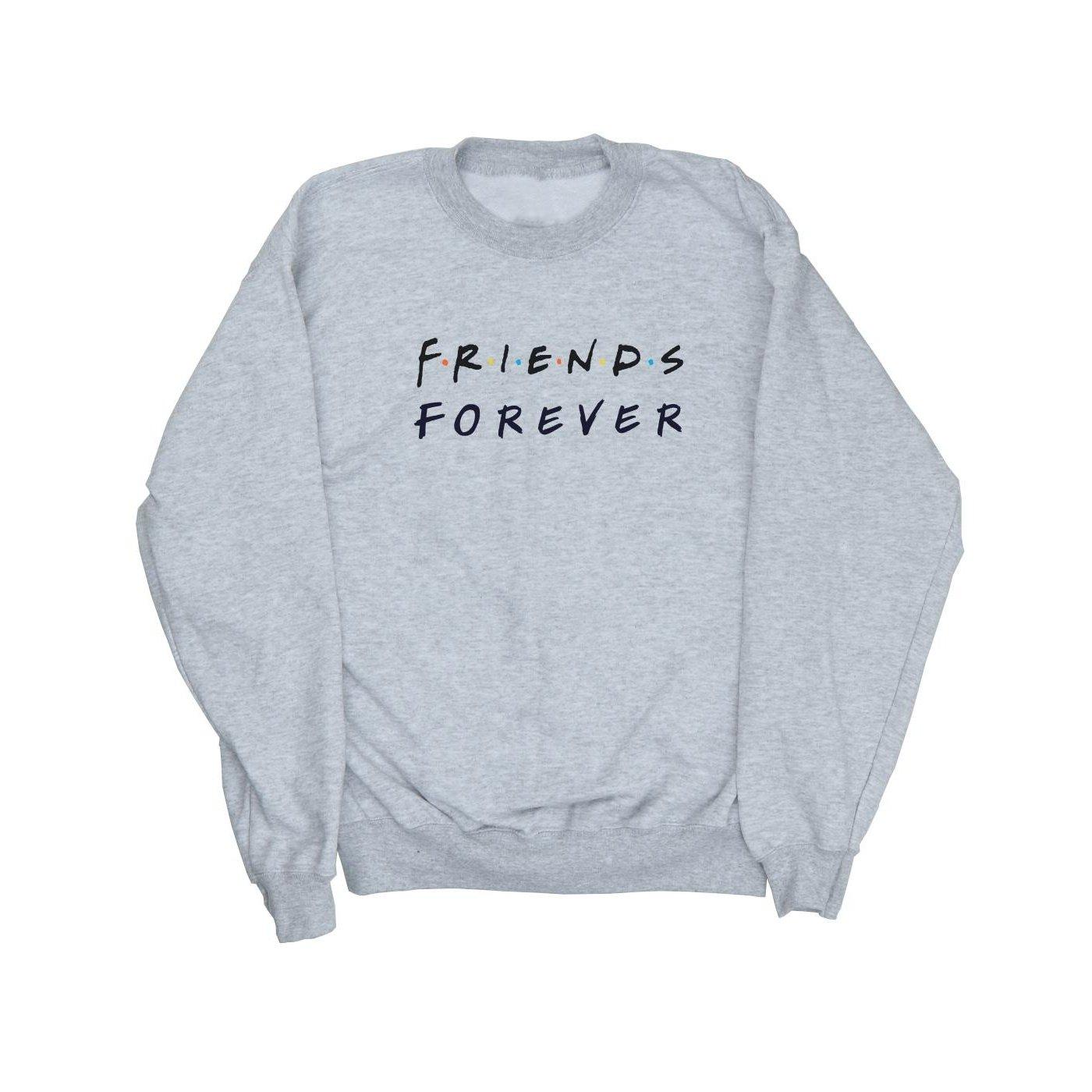 Forever Logo Sweatshirt Jungen Grau 104 von Friends
