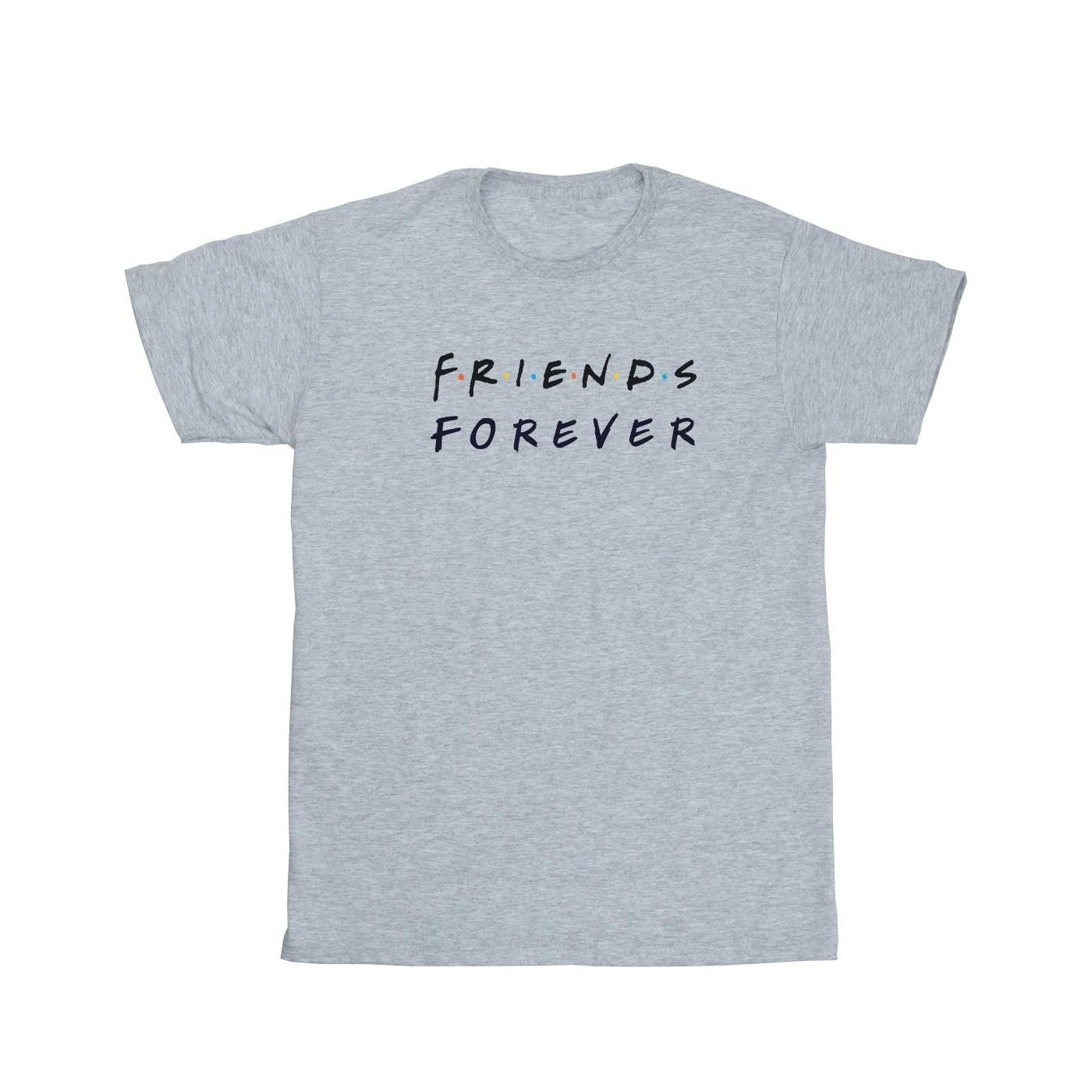 Forever Logo Tshirt Jungen Grau 116 von Friends