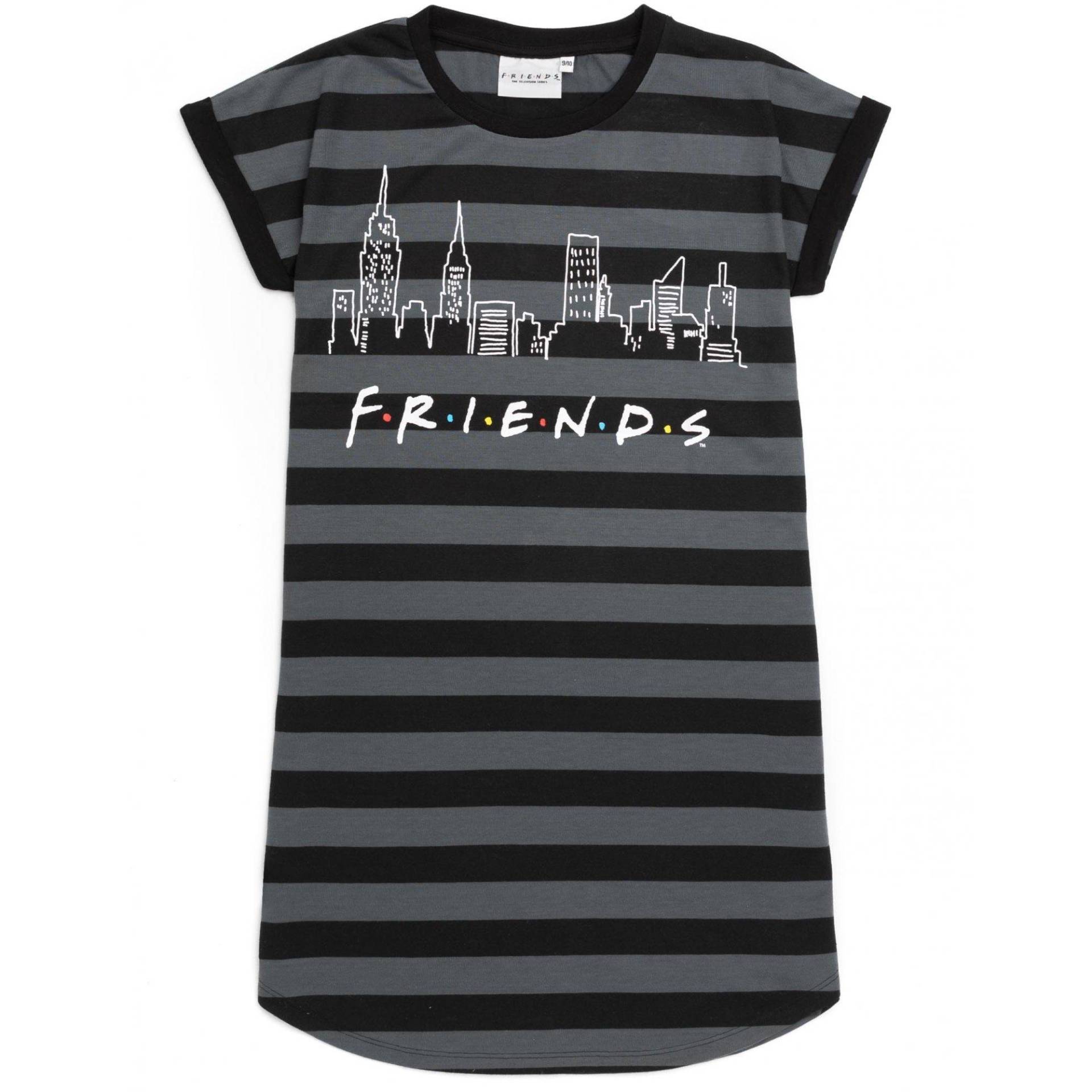 Nachthemd Mädchen Grau 134 von Friends