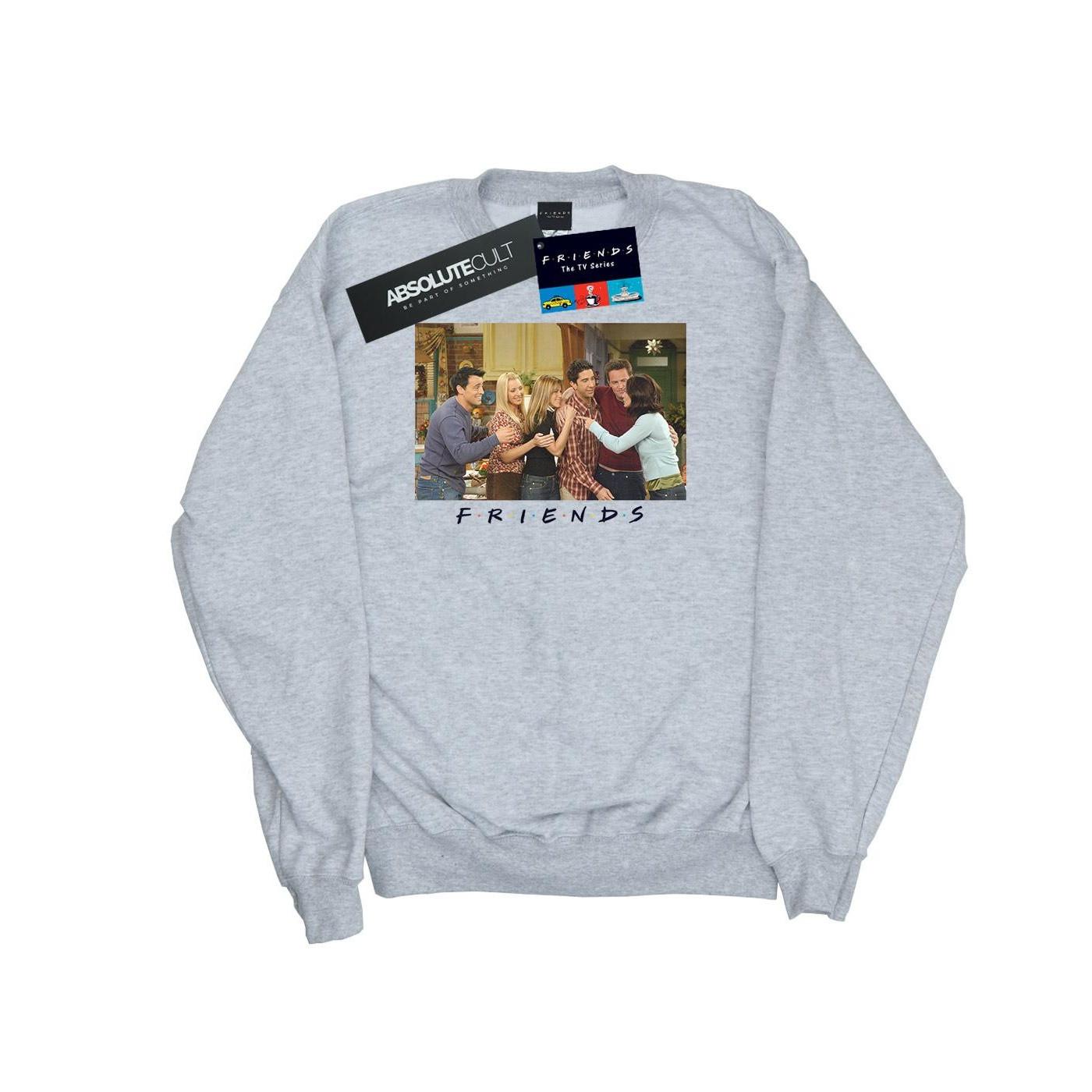 Group Photo Apartment Sweatshirt Herren Grau XXL von Friends