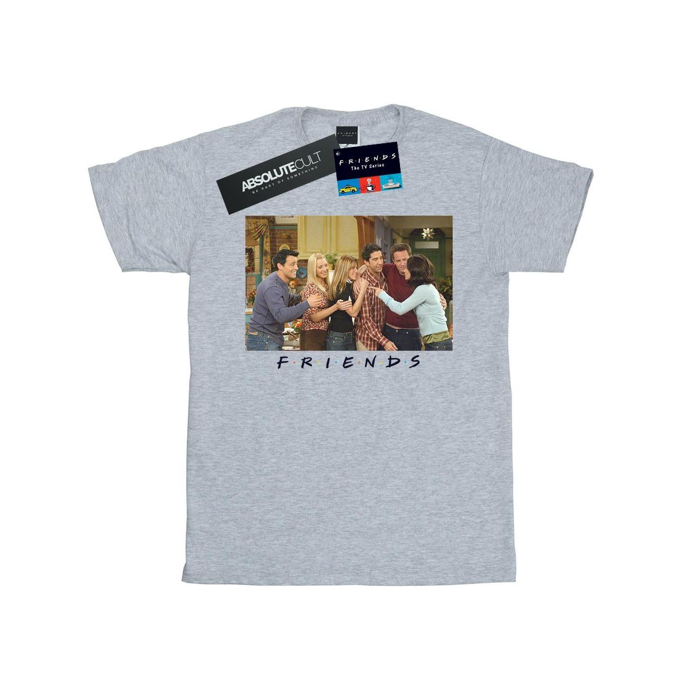 Group Photo Apartment Tshirt Herren Grau L von Friends