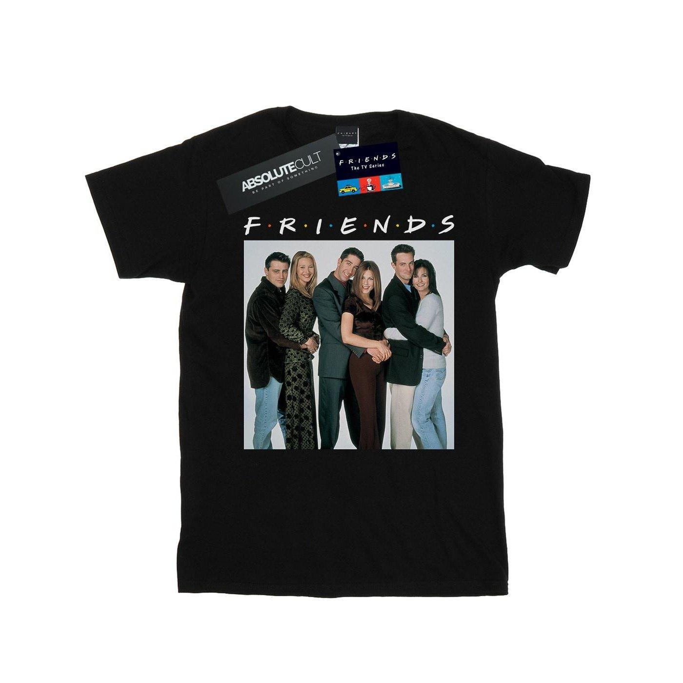 Group Photo Hugs Tshirt Damen Schwarz XXL von Friends