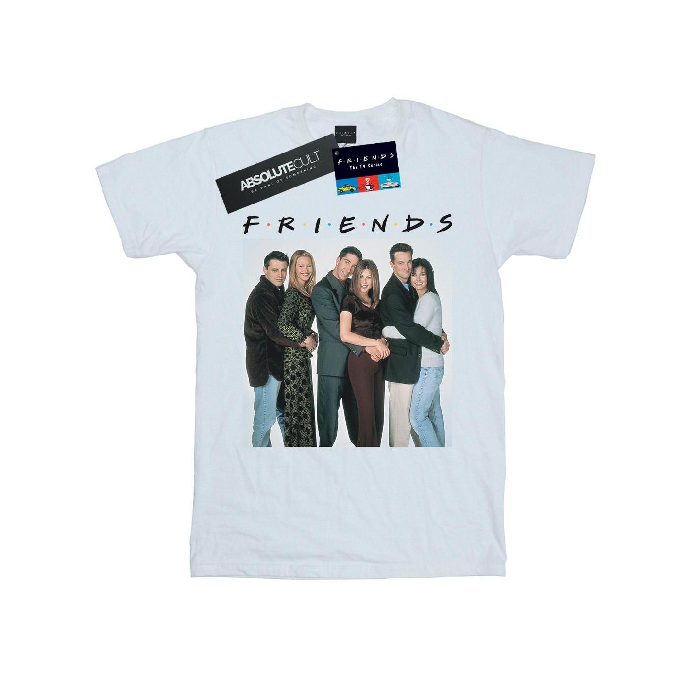 Group Photo Hugs Tshirt Herren Weiss XXL von Friends