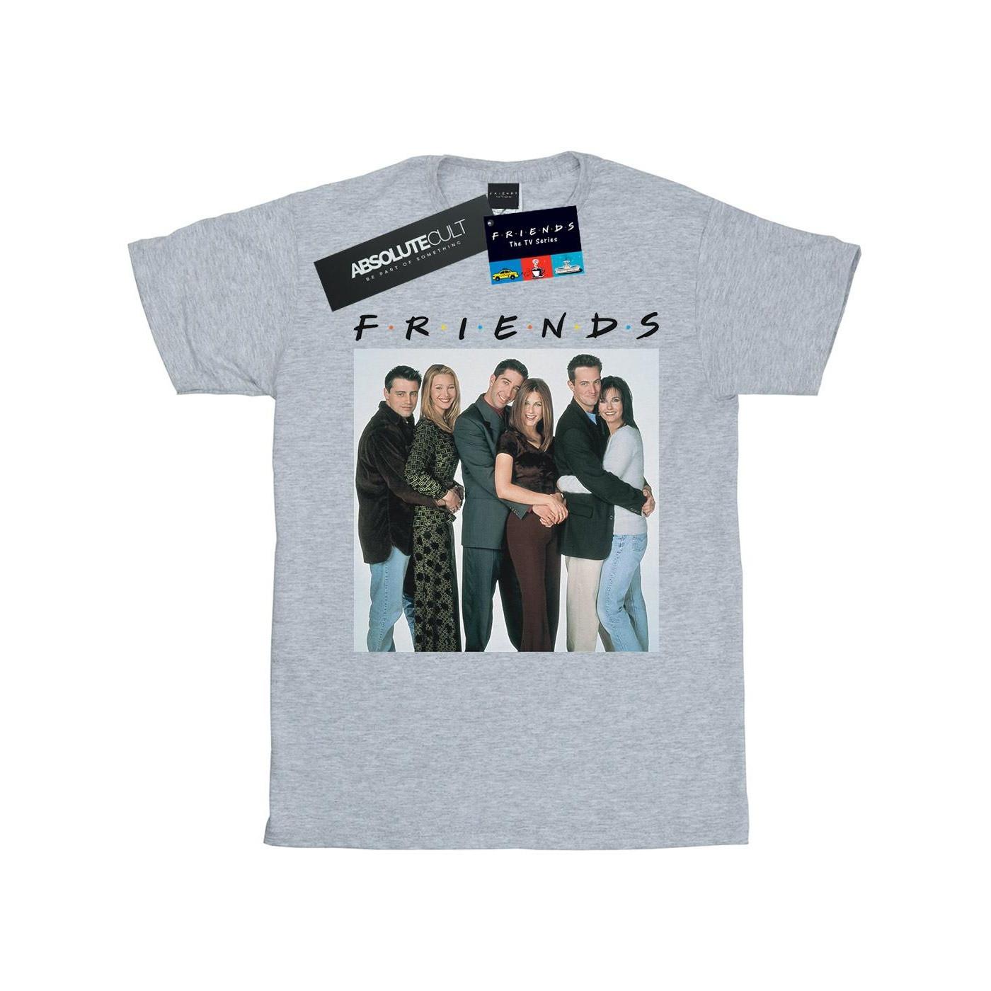 Group Photo Hugs Tshirt Jungen Grau 128 von Friends