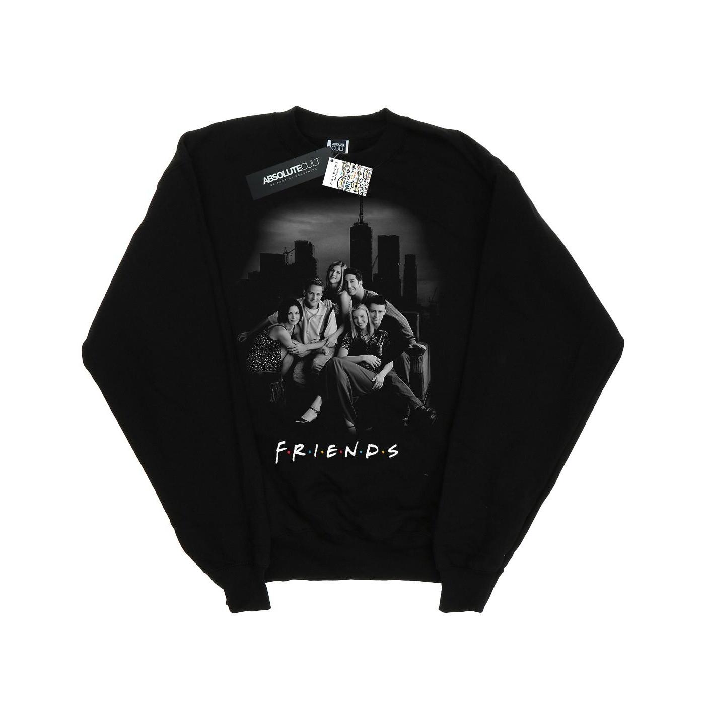 Group Photo Skyline Sweatshirt Mädchen Schwarz 116 von Friends