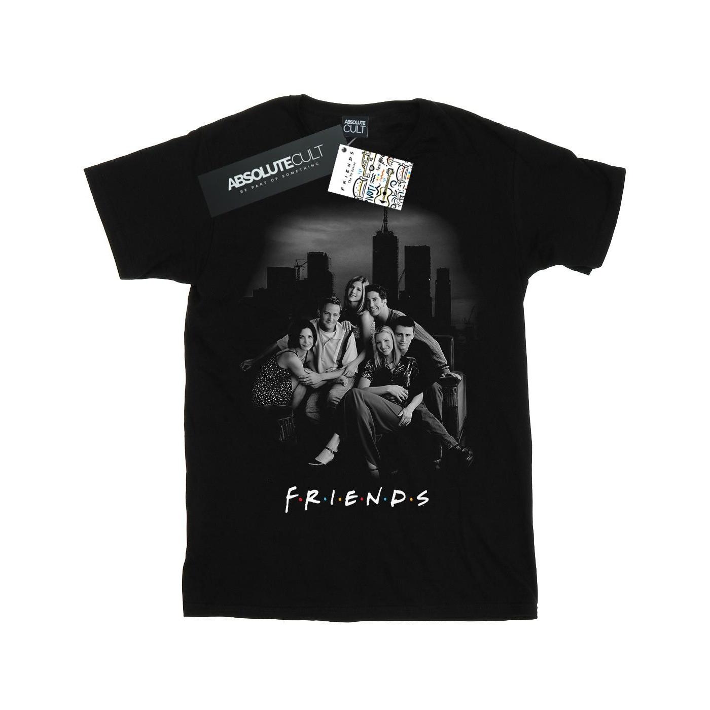 Group Photo Skyline Tshirt Damen Schwarz 5XL von Friends