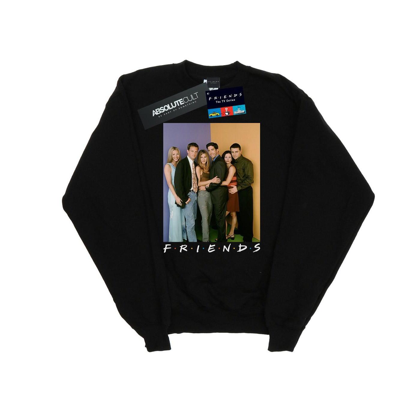 Group Photo Sweatshirt Damen Schwarz L von Friends