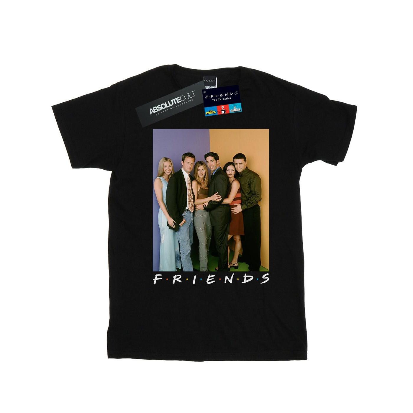 Group Photo Tshirt Mädchen Schwarz 152-158 von Friends