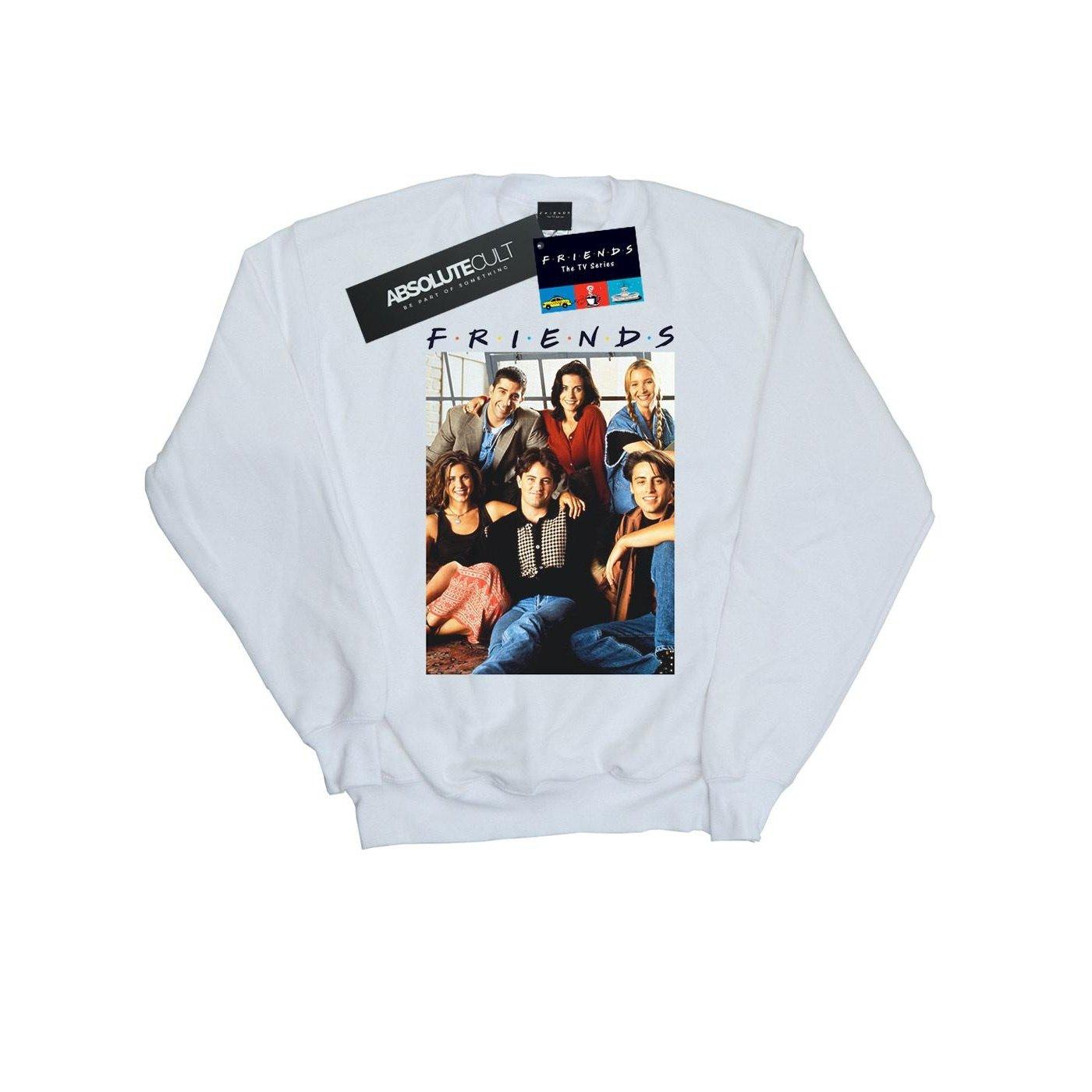 Group Photo Window Sweatshirt Jungen Weiss 116 von Friends