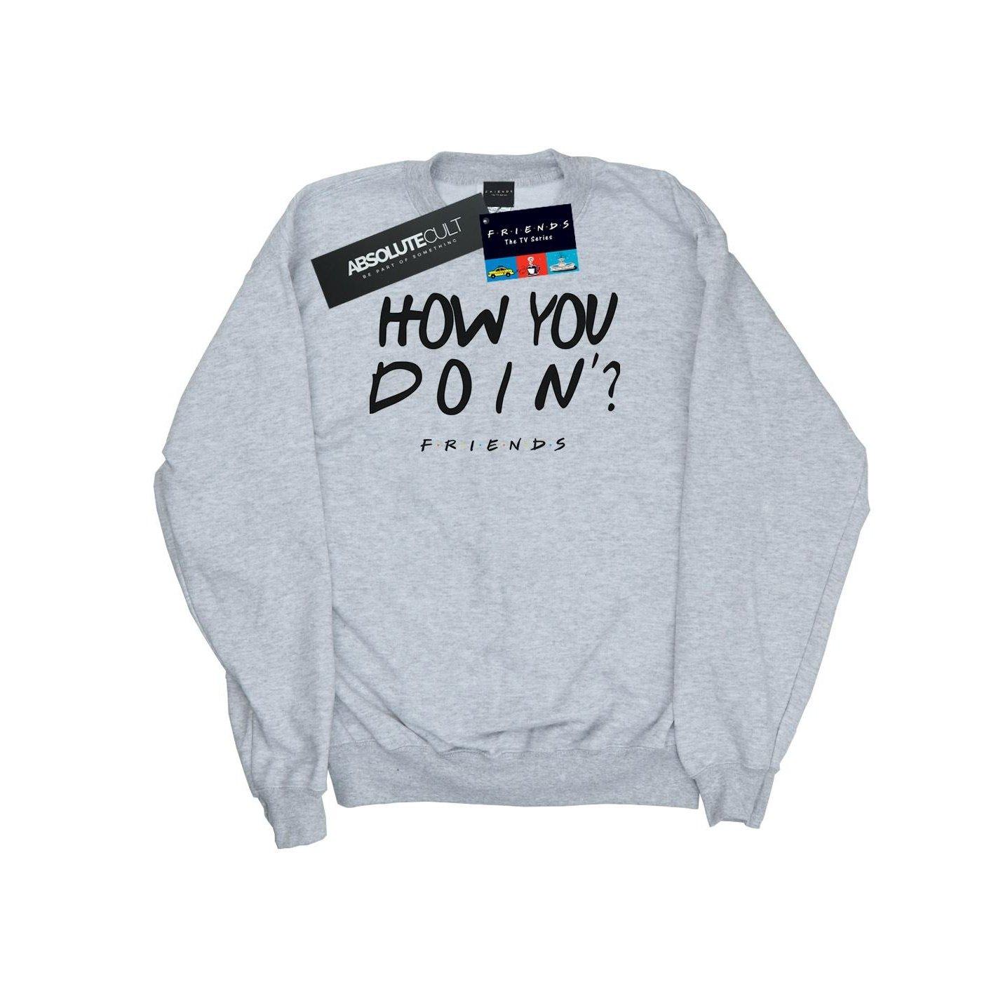 How You Doin? Sweatshirt Damen Grau M von Friends