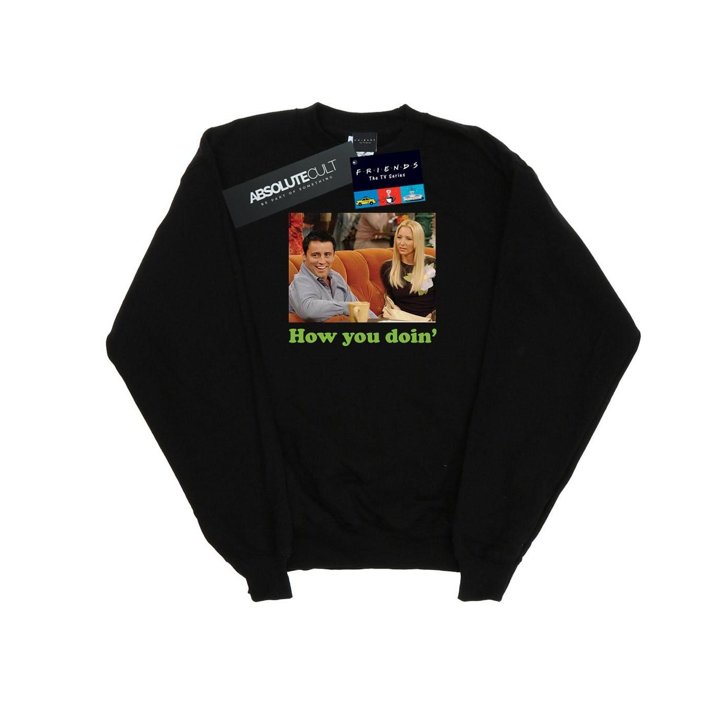 How You Doin Sweatshirt Damen Schwarz S von Friends