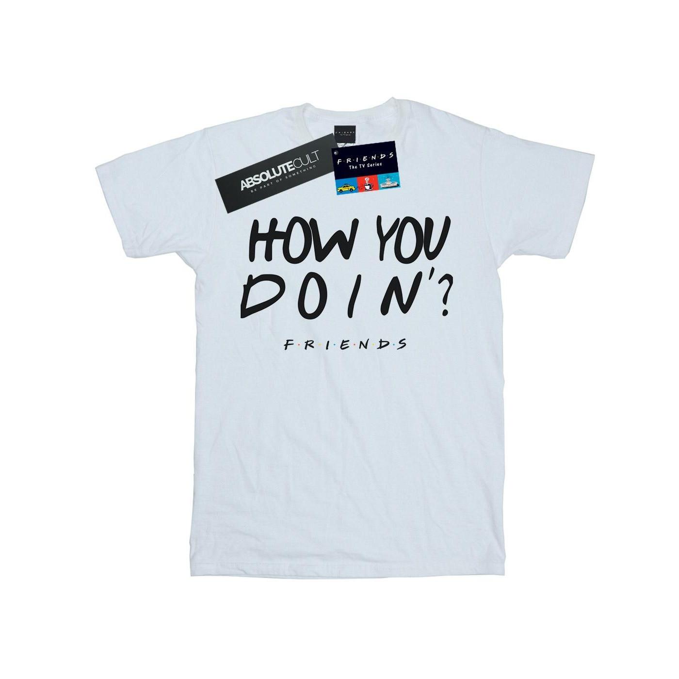 How You Doin? Tshirt Jungen Weiss 152-158 von Friends