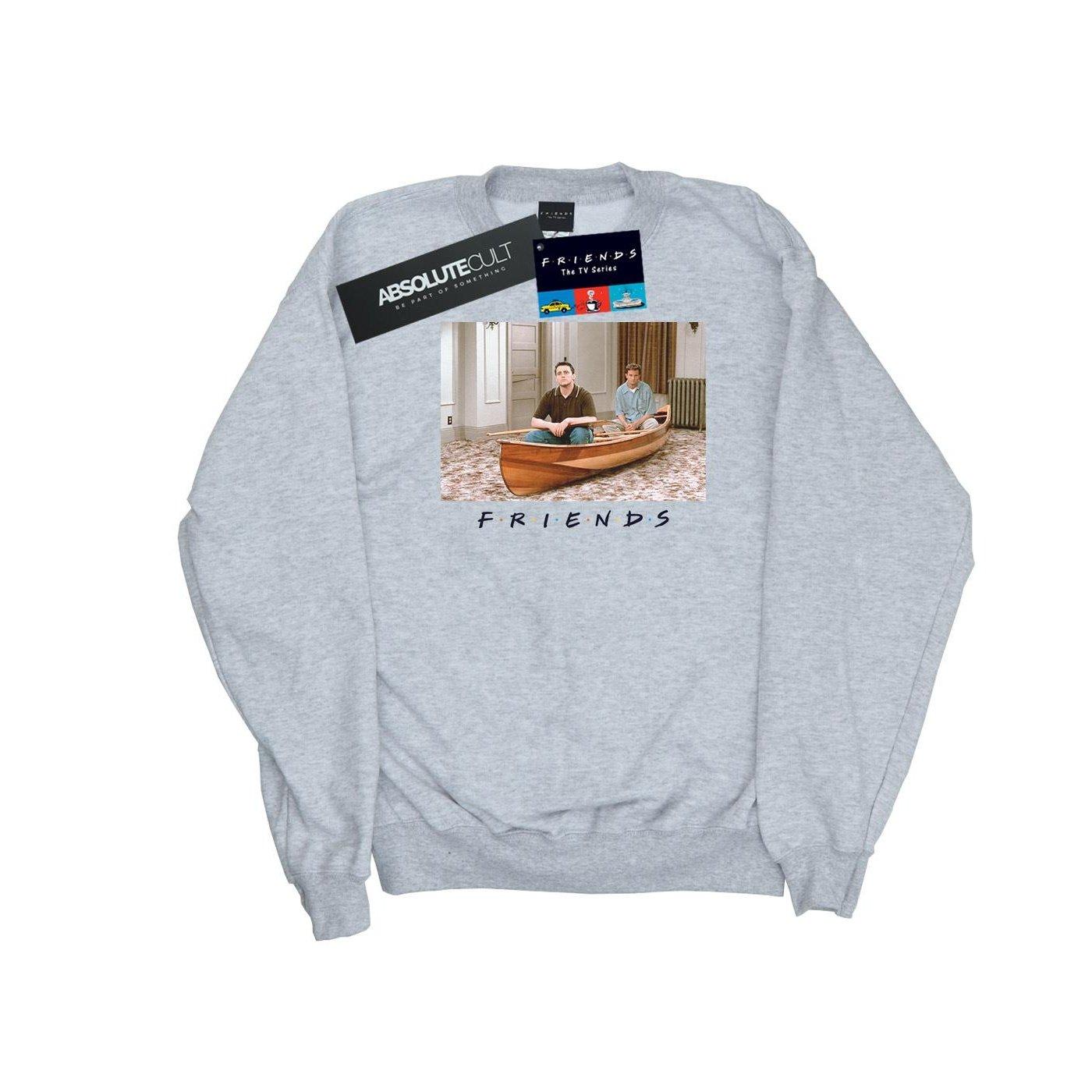 Joey And Chandler Boat Sweatshirt Mädchen Grau 116 von Friends