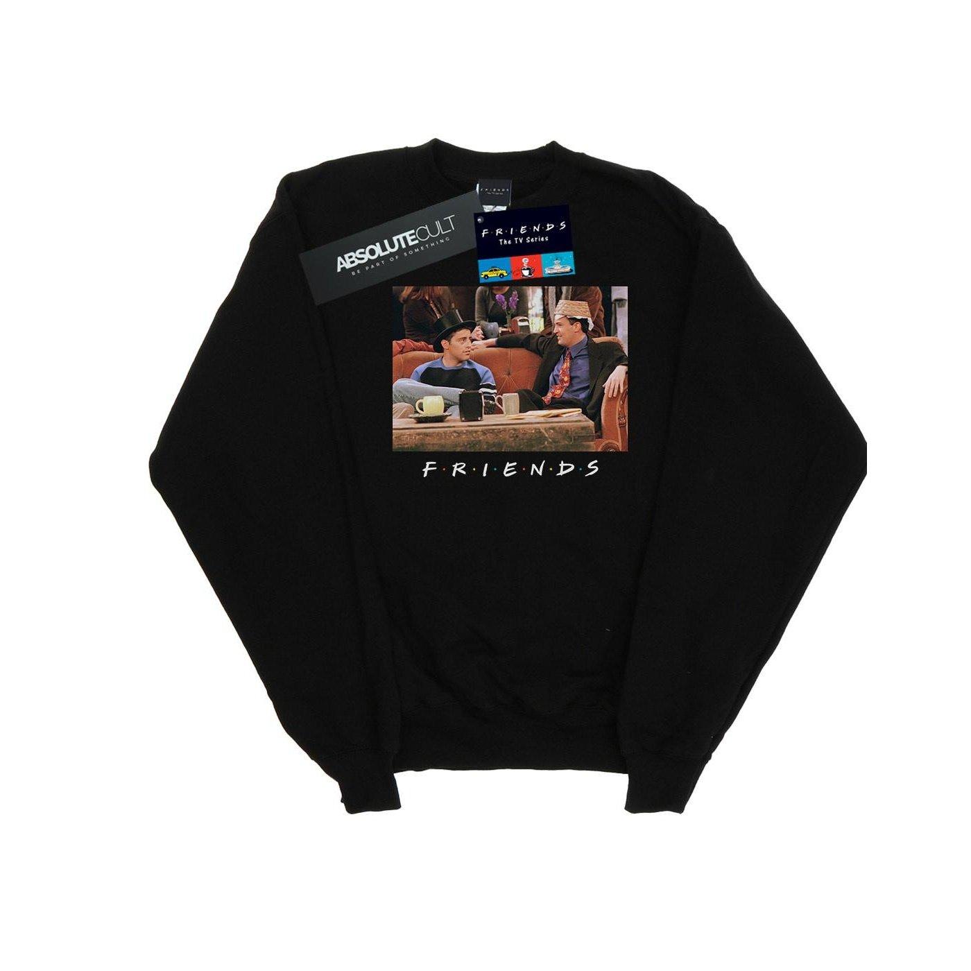 Joey And Chandler Hats Sweatshirt Jungen Schwarz 140/146 von Friends