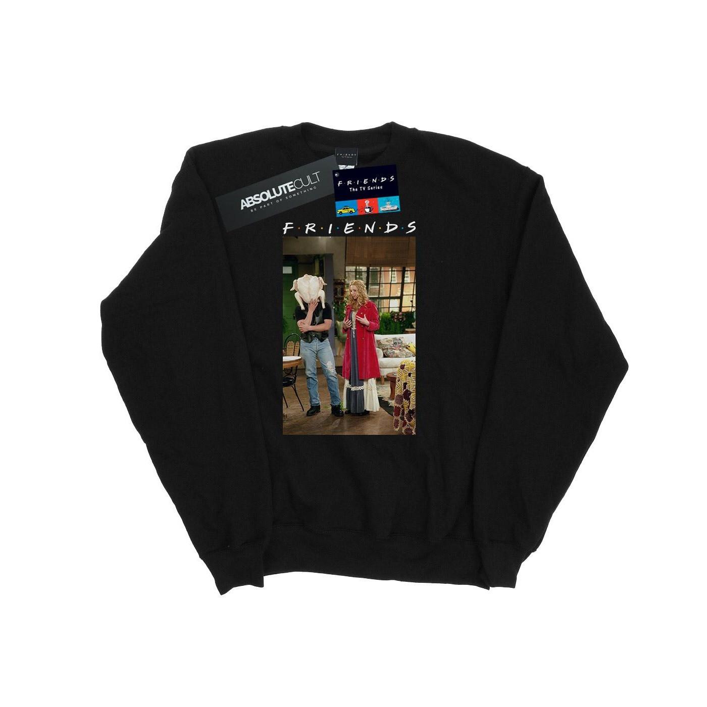Joey Turkey Sweatshirt Herren Schwarz 5XL von Friends