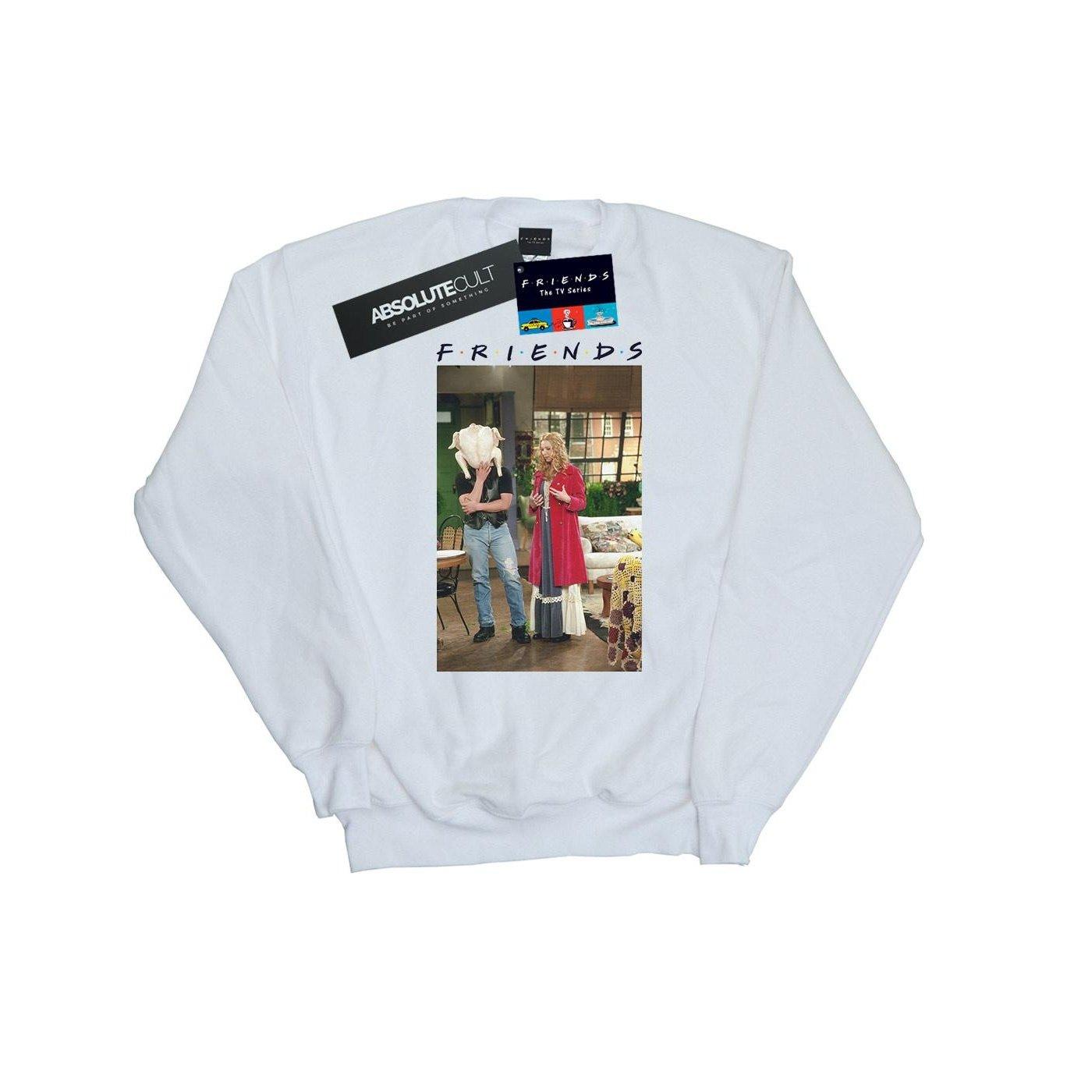 Joey Turkey Sweatshirt Mädchen Weiss 128 von Friends