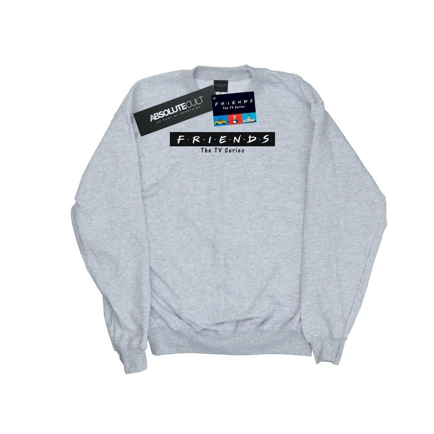 Logo Block Sweatshirt Jungen Grau 128 von Friends