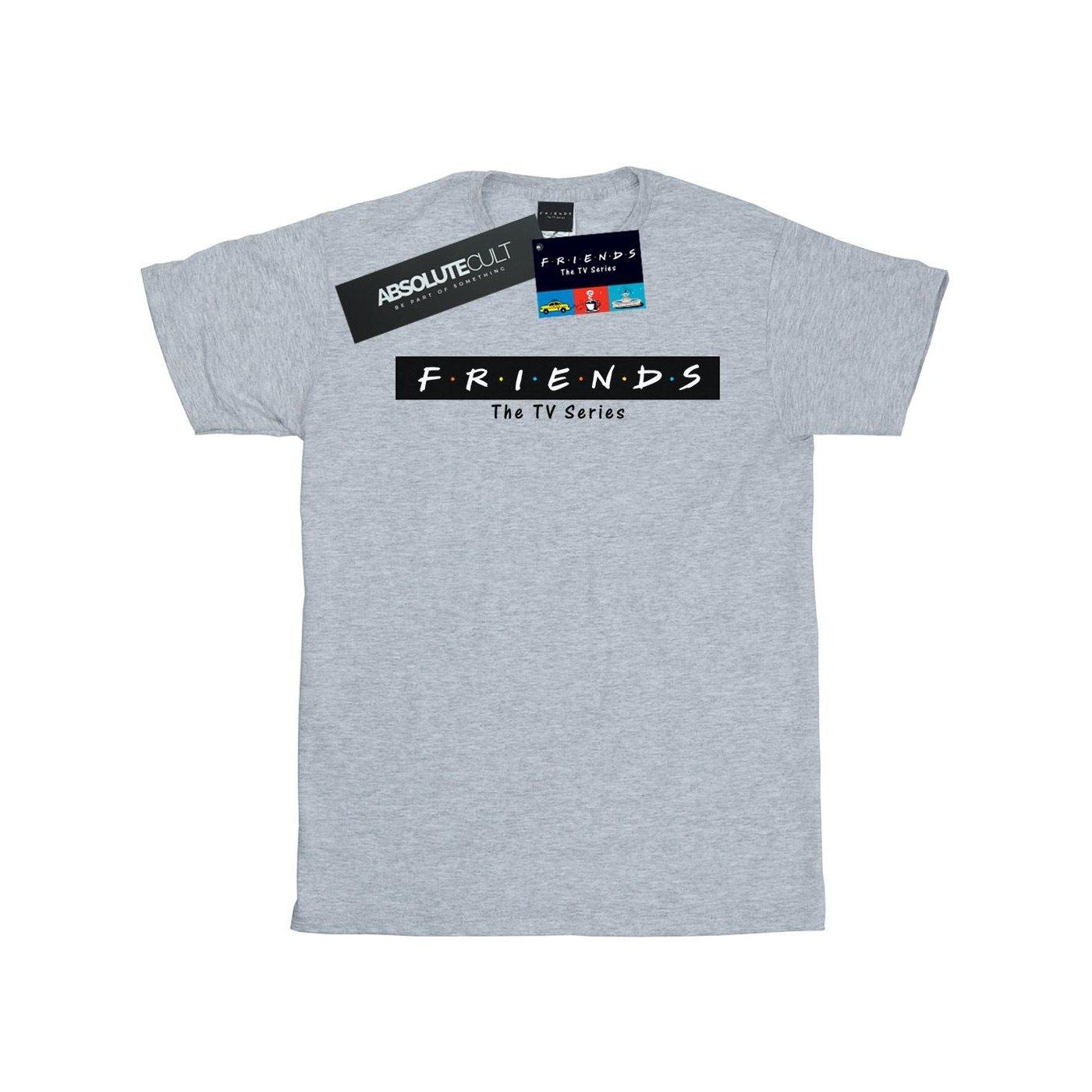 Logo Block Tshirt Jungen Grau 140/146 von Friends