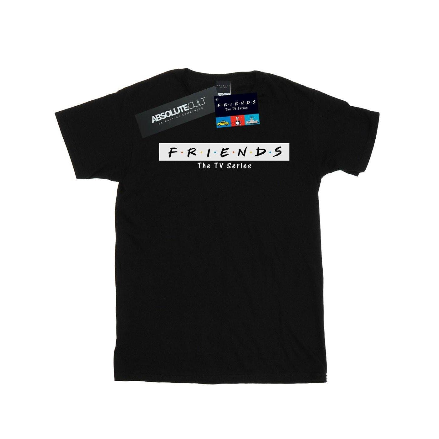 Logo Block Tshirt Jungen Schwarz 140/146 von Friends