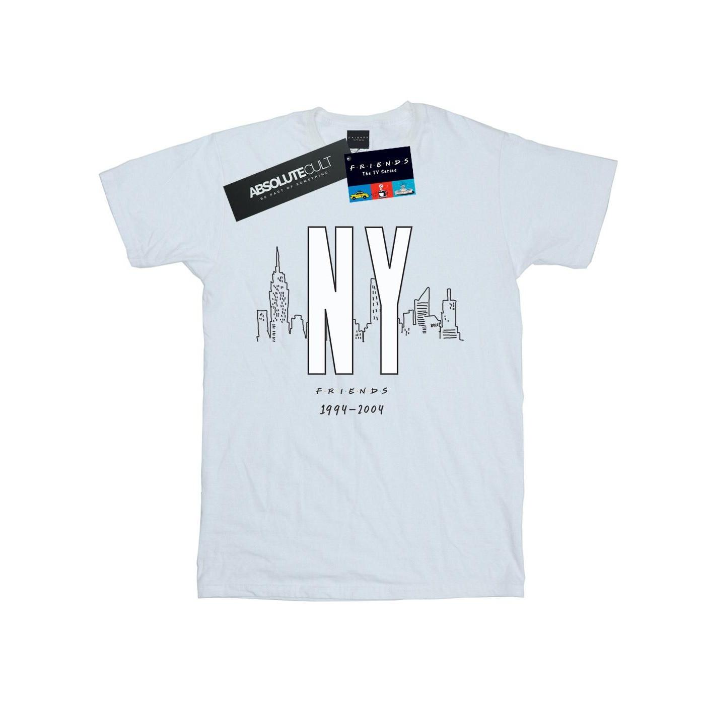 Ny City Tshirt Herren Weiss M von Friends