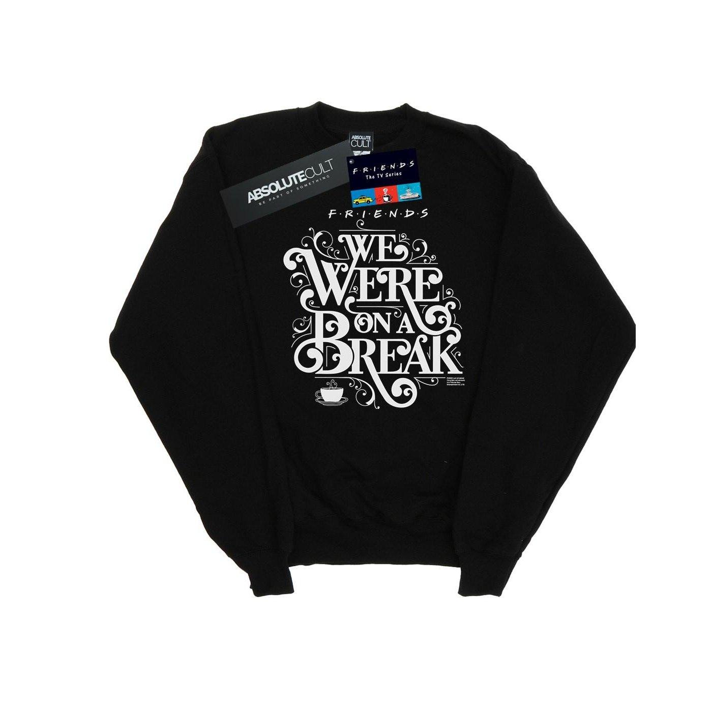 On A Break Ornamental Sweatshirt Herren Schwarz S von Friends