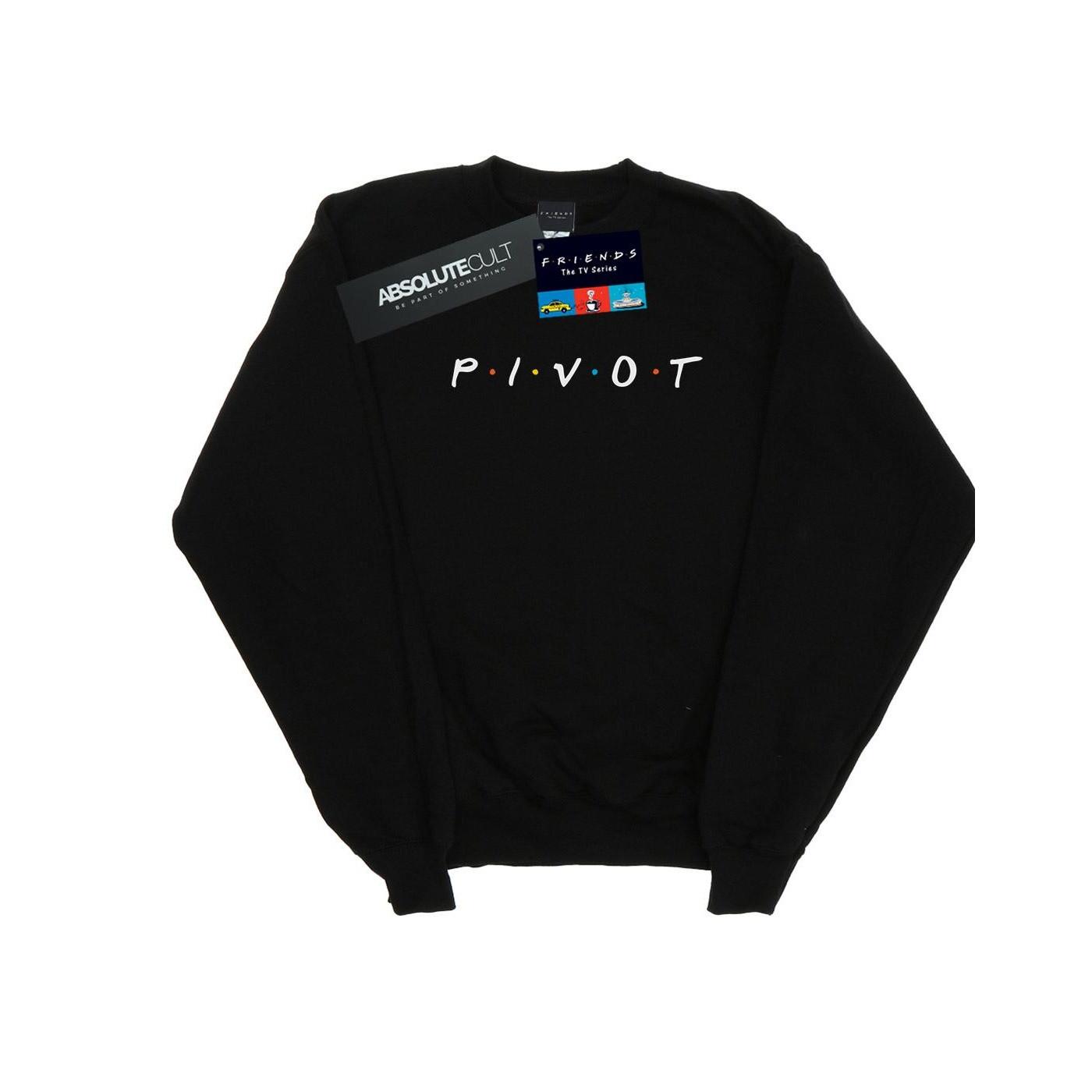 Pivot Logo Sweatshirt Damen Schwarz S von Friends