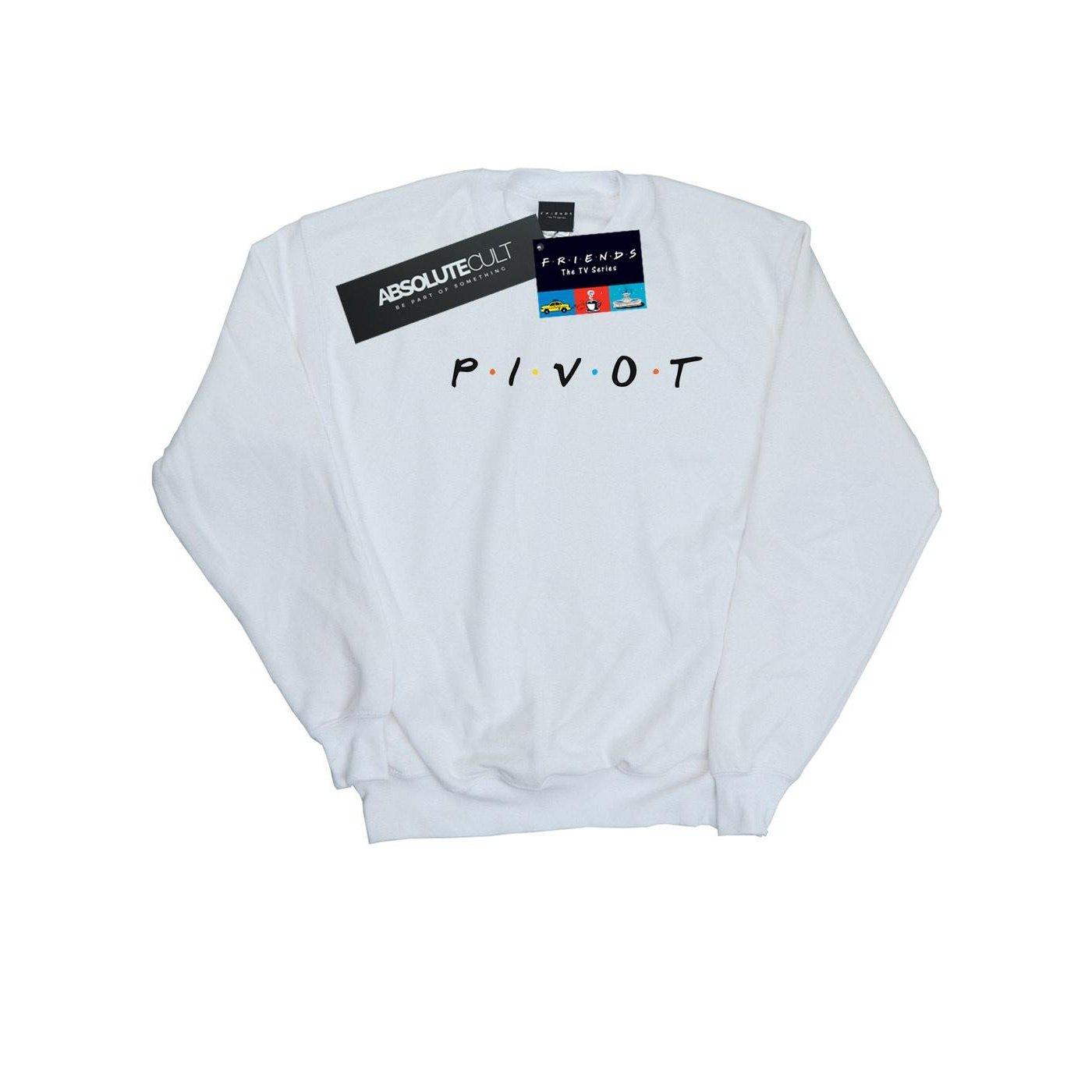 Pivot Logo Sweatshirt Jungen Weiss 128 von Friends