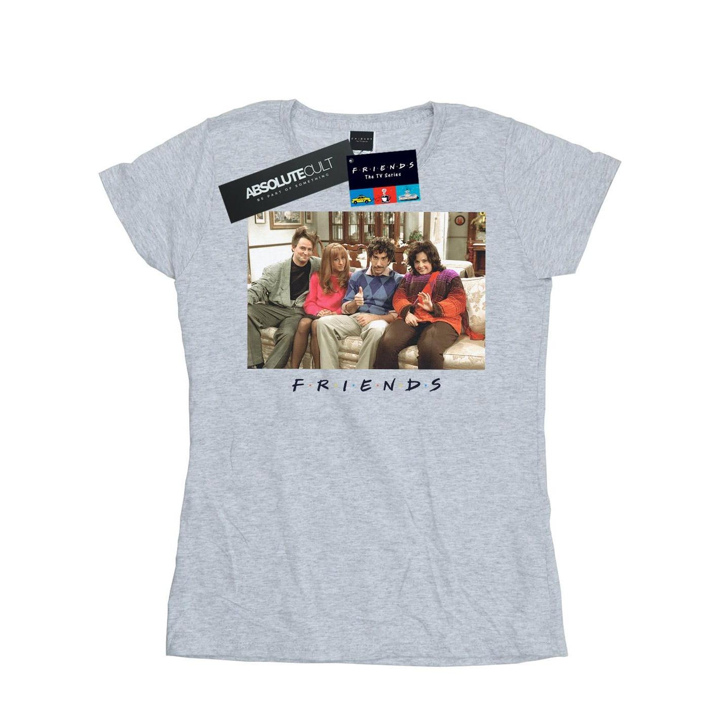 Retrospective Still Tshirt Damen Grau XL von Friends